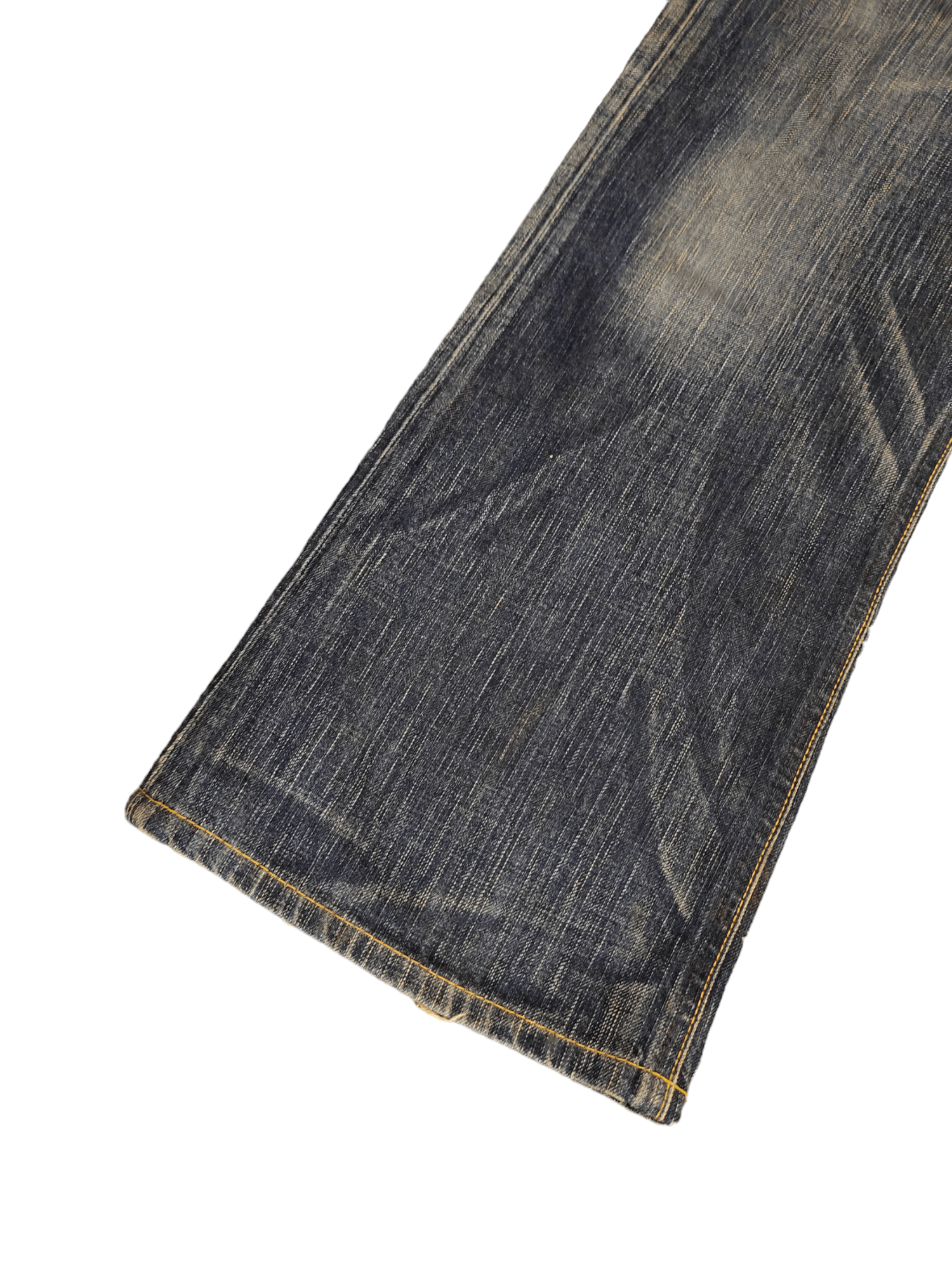 If Six Was Nine Flare Jean Edwin 503 Flare Clawmark Denim Bootcut Mudmax Goa Size US 34 / EU 50 - 9 Thumbnail