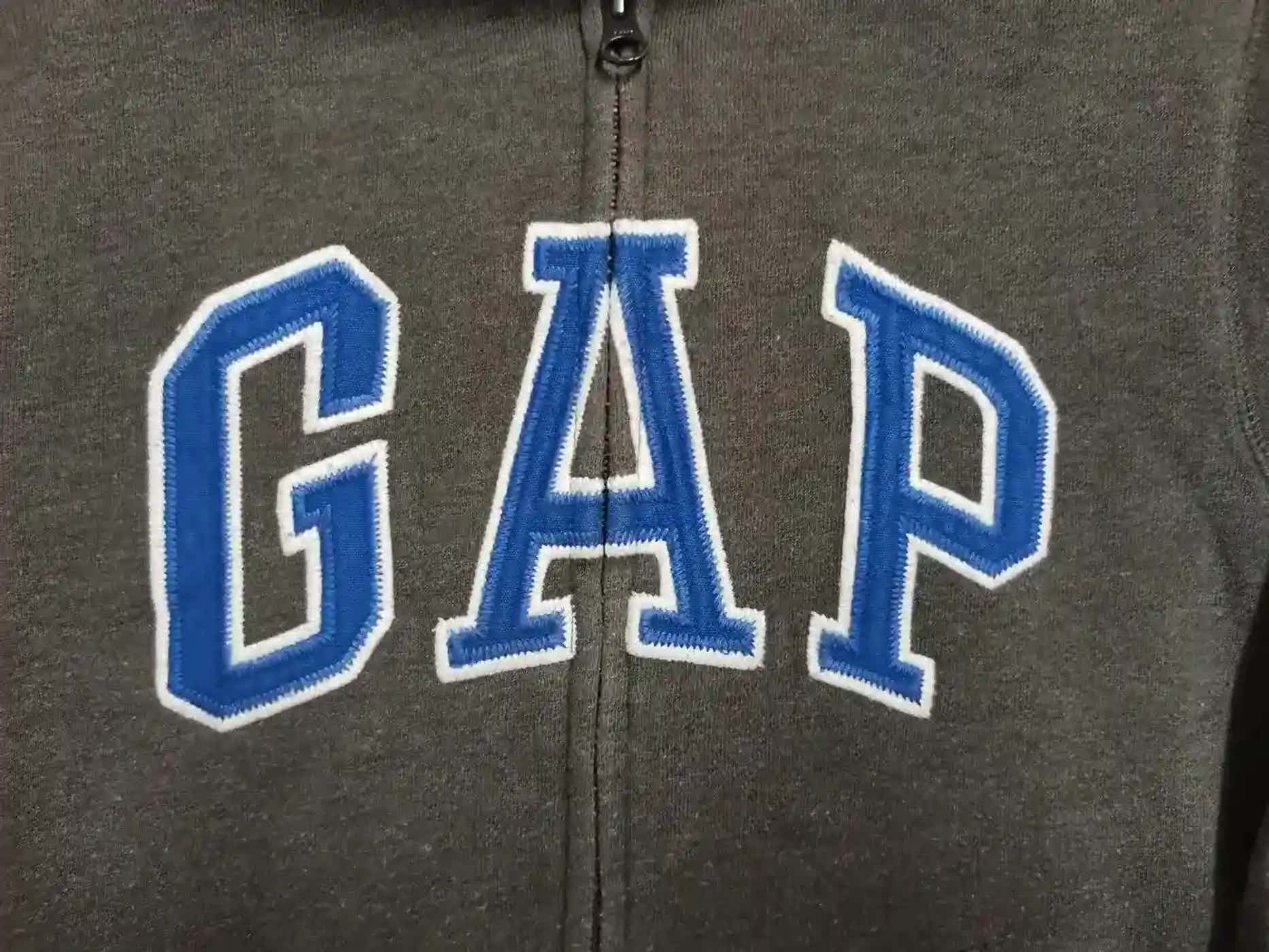Gap Vintage GAP Big Logo Zipper Hoodie Size US S / EU 44-46 / 1 - 2 Thumbnail