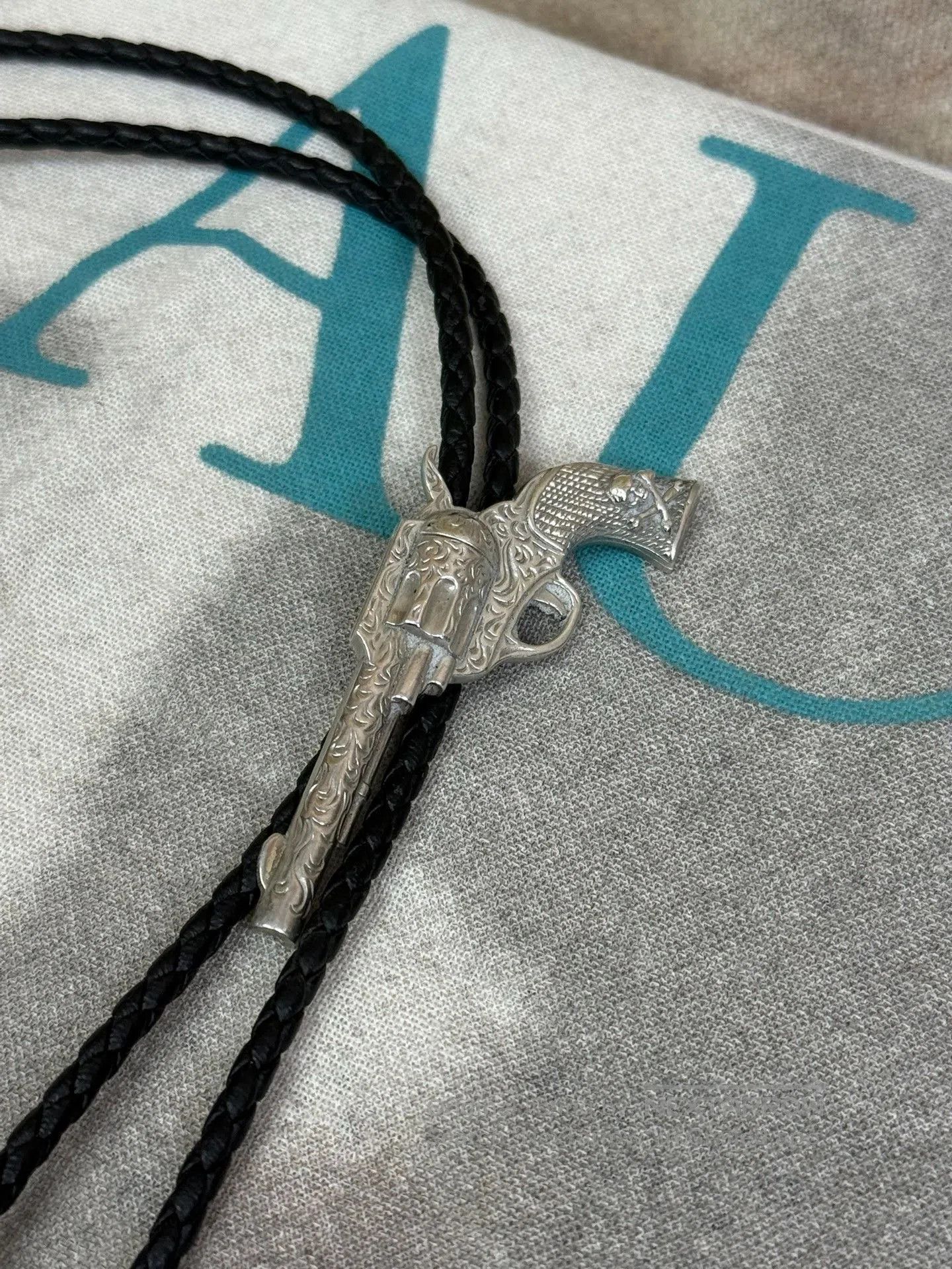 Number (N)ine Number (N)ine Western Bullet Bolo Tie. Size ONE SIZE - 4 Thumbnail