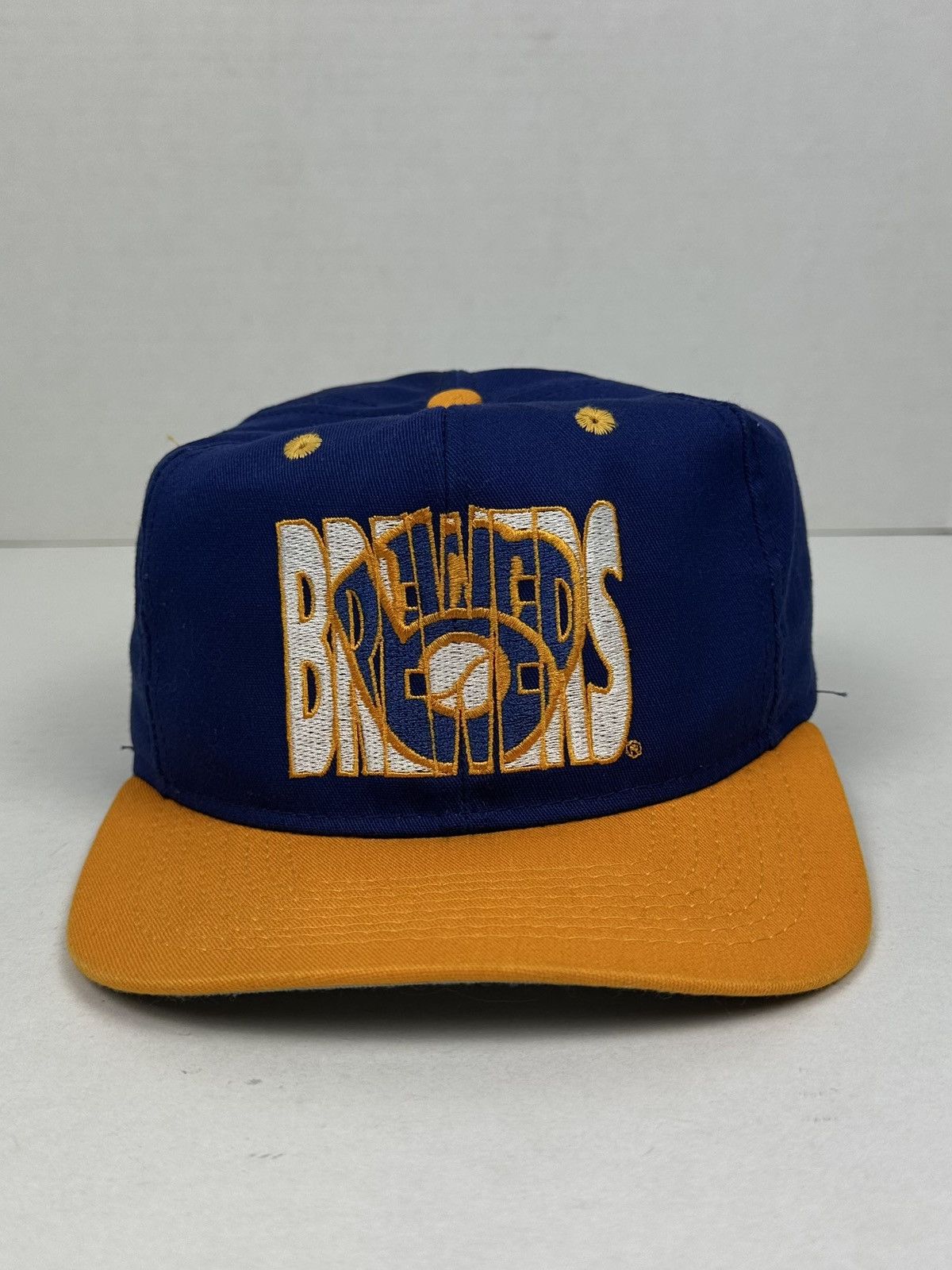 MLB Vintage Milwaukee Brewers Baseball MLB Snapback Hat Cap 90s Size ONE SIZE - 1 Thumbnail