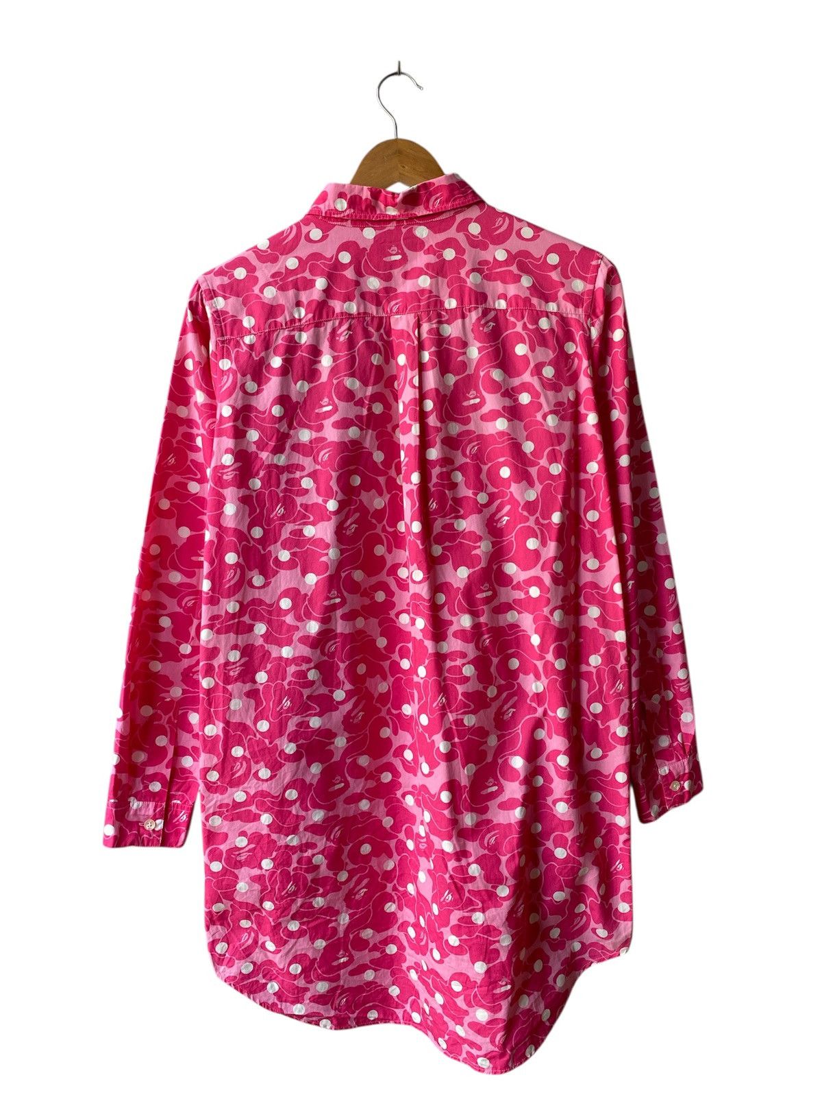Bape Bape ABC Camo Pink Button Up Shirt Size S / US 4 / IT 40 - 2 Thumbnail