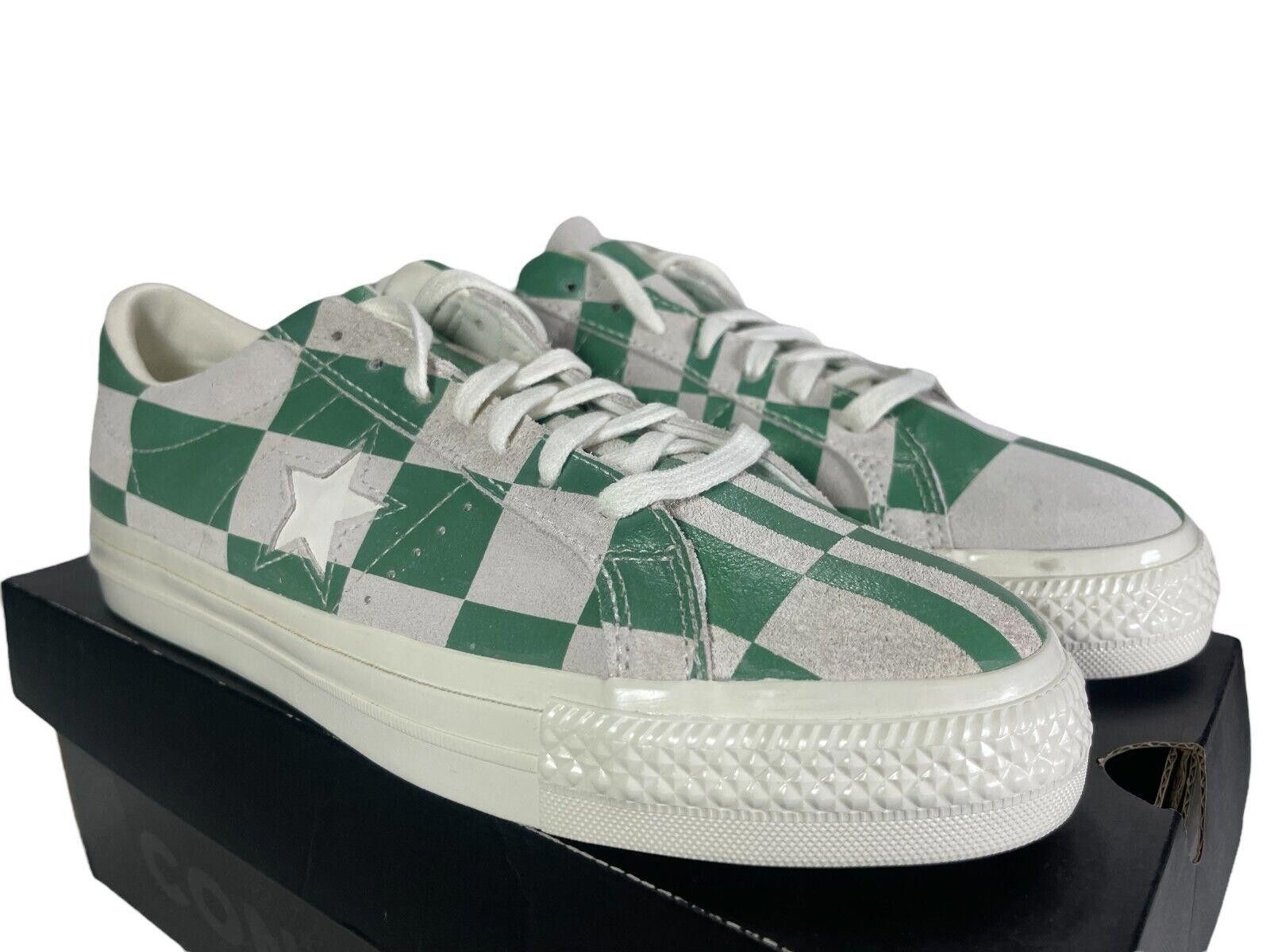 Converse Converse One Star Ox White Checkered Green 172353C Men's 9 Size US 9 / EU 42 - 4 Thumbnail
