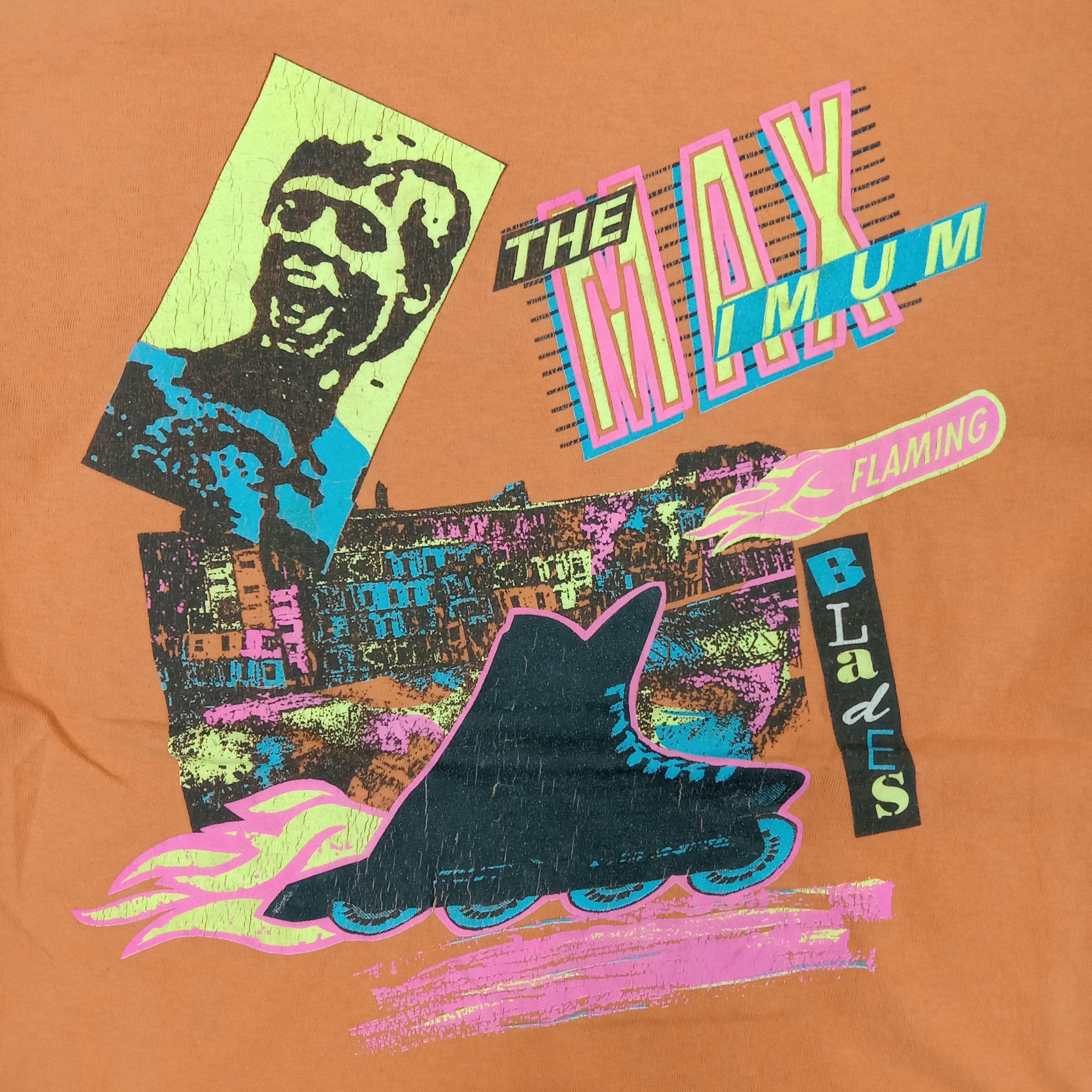 Vintage The Max Imum American Roller Blade Style Tshirt Size US M / EU 48-50 / 2 - 2 Thumbnail