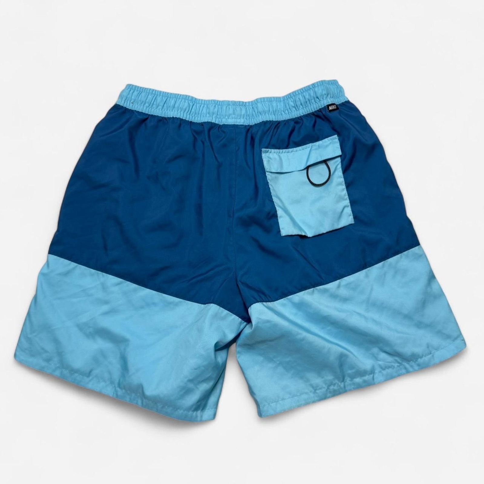 Nike Nike Two Tone Blue Swim Trunks Mesh Lined Size Large Size US 41 - 3 Thumbnail
