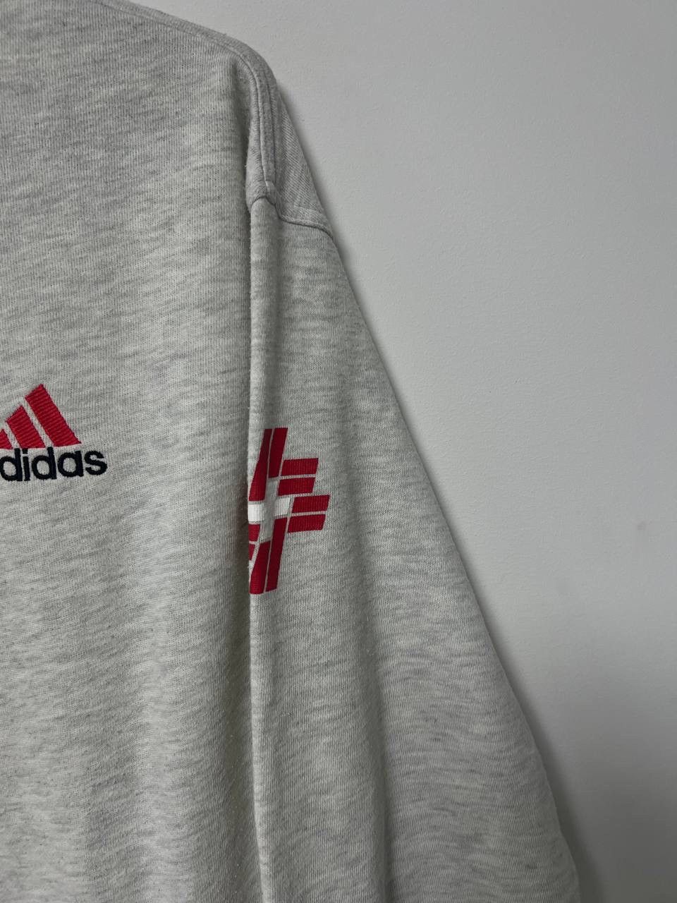 Adidas Vintage 1999 Adidas Switzerland Ski Sweatshirt 1/4 S Size US S / EU 44-46 / 1 - 8 Thumbnail