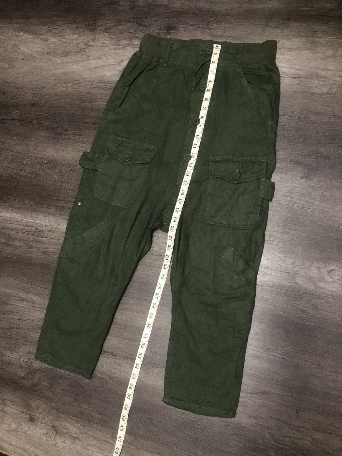 Issey Miyake × Japanese Brand × mercibeaucoup MERCIBEAUCOUP ISSEY MIYAKE DESIGNER CARGO PANT MULTIPOCKET Size 32" / US 10 / IT 46 - 23 Thumbnail