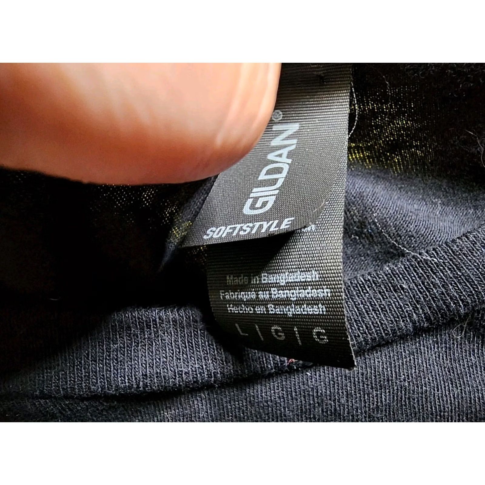 Gildan Mens L Spooky Empire Hardcore Convention Exclusive 2025 T Shirt Double Sided Black Gildan Softstyle Crew Neck Short Sleeve Halloween Horror 2020s Mens Size US L / EU 52-54 / 3 - 6 Thumbnail
