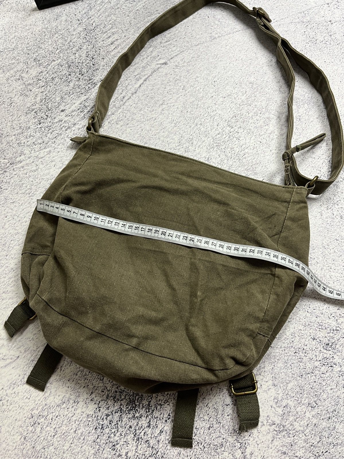 Japanese Brand × Vintage Vintage Japan Style Military Crossbody Shoulder Bag Size ONE SIZE - 14 Thumbnail