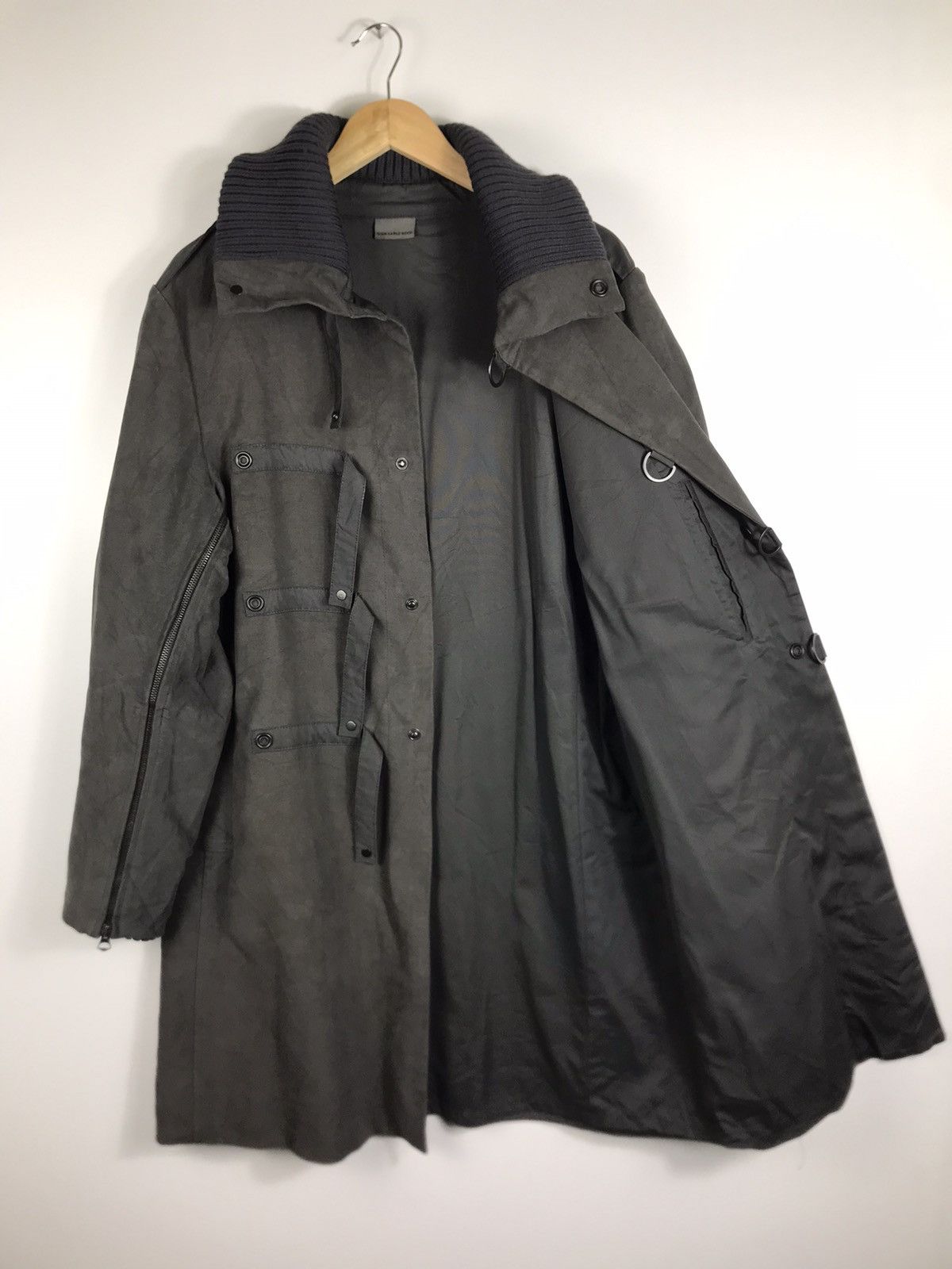GIAN CARLO ROSSI 🔥Vintage Luxury Gian Carlo Rossi Bondage Long Coat Size US M / EU 48-50 / 2 - 8 Thumbnail