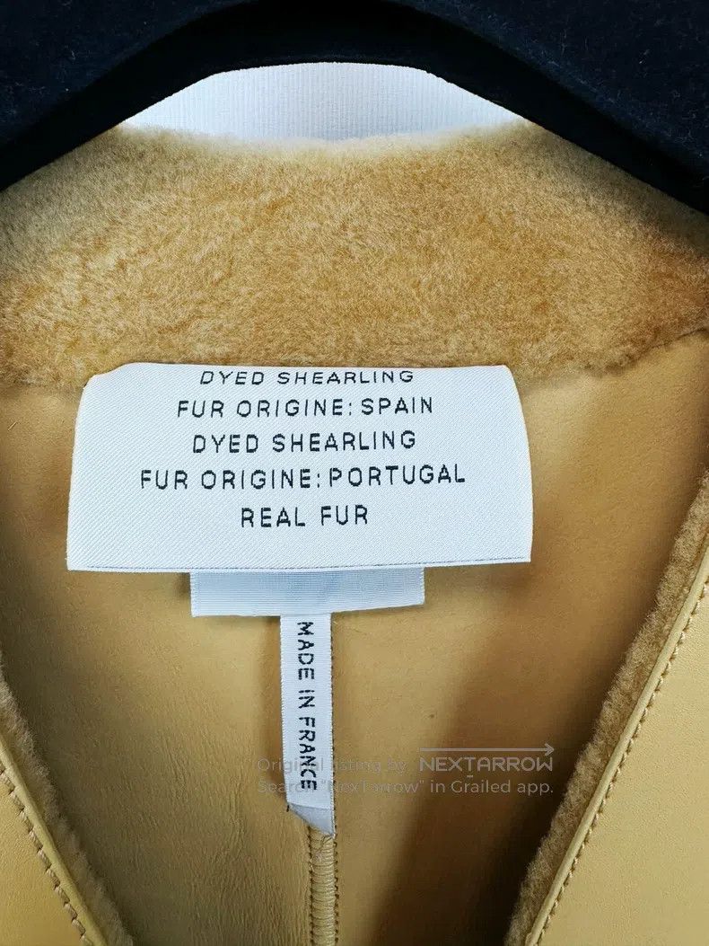 Hermes Hermes Sheepskin Coat Overcoat Size XXS / US 00 / IT 34 - 2 Thumbnail