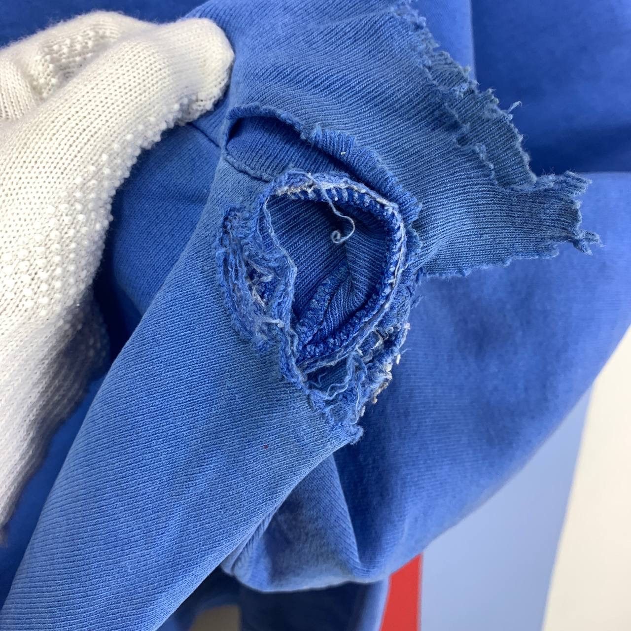Champion 90s Vintage Thrashed CHAMPION Sweatshirt #2464/AM Size US XL / EU 56 / 4 - 7 Thumbnail