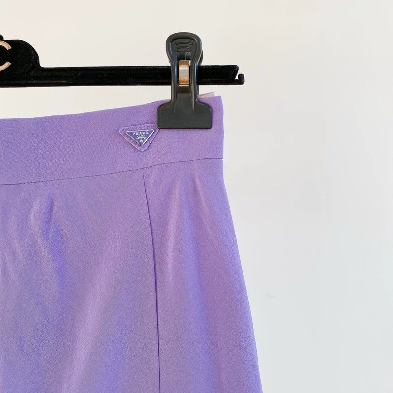 Prada Prada Purple skirt Size 27" / US 4 / IT 40 - 5 Thumbnail
