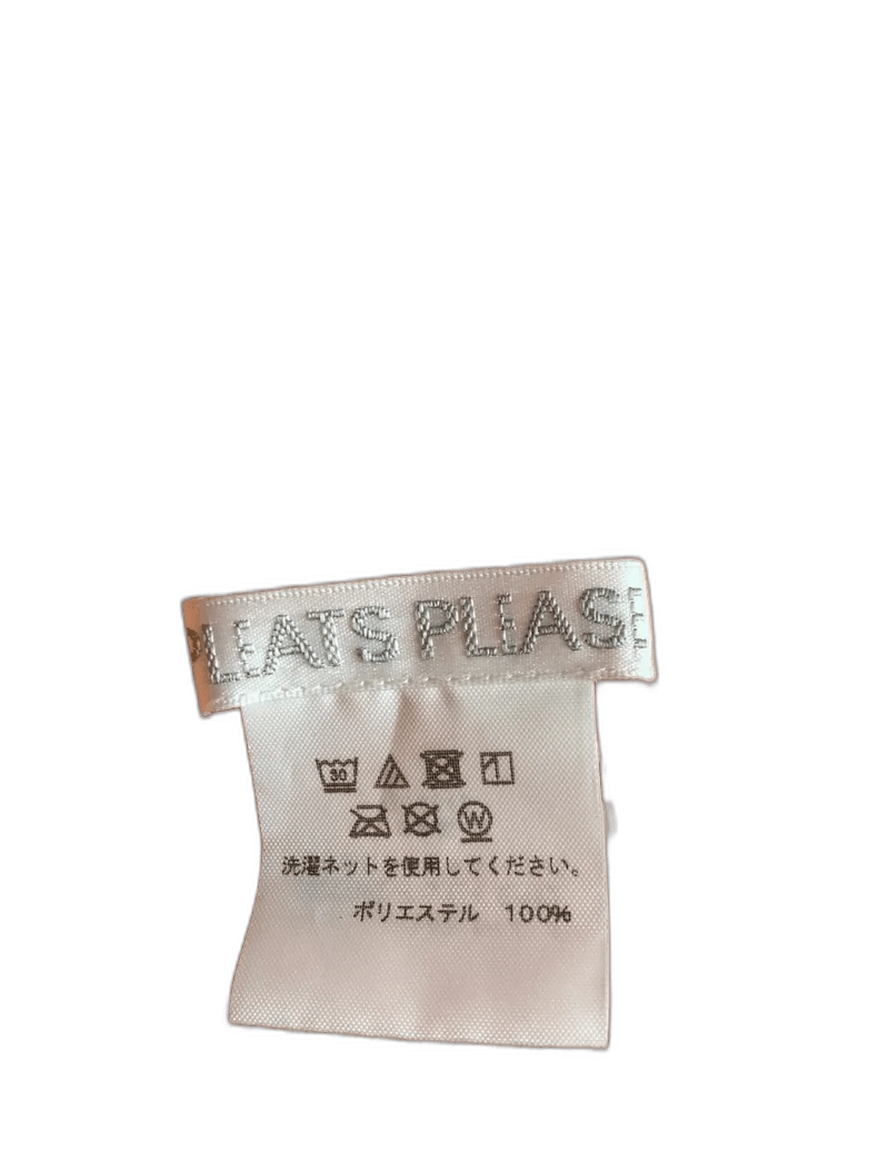 Pleats Please Orange Pleated Long Pants - dmc