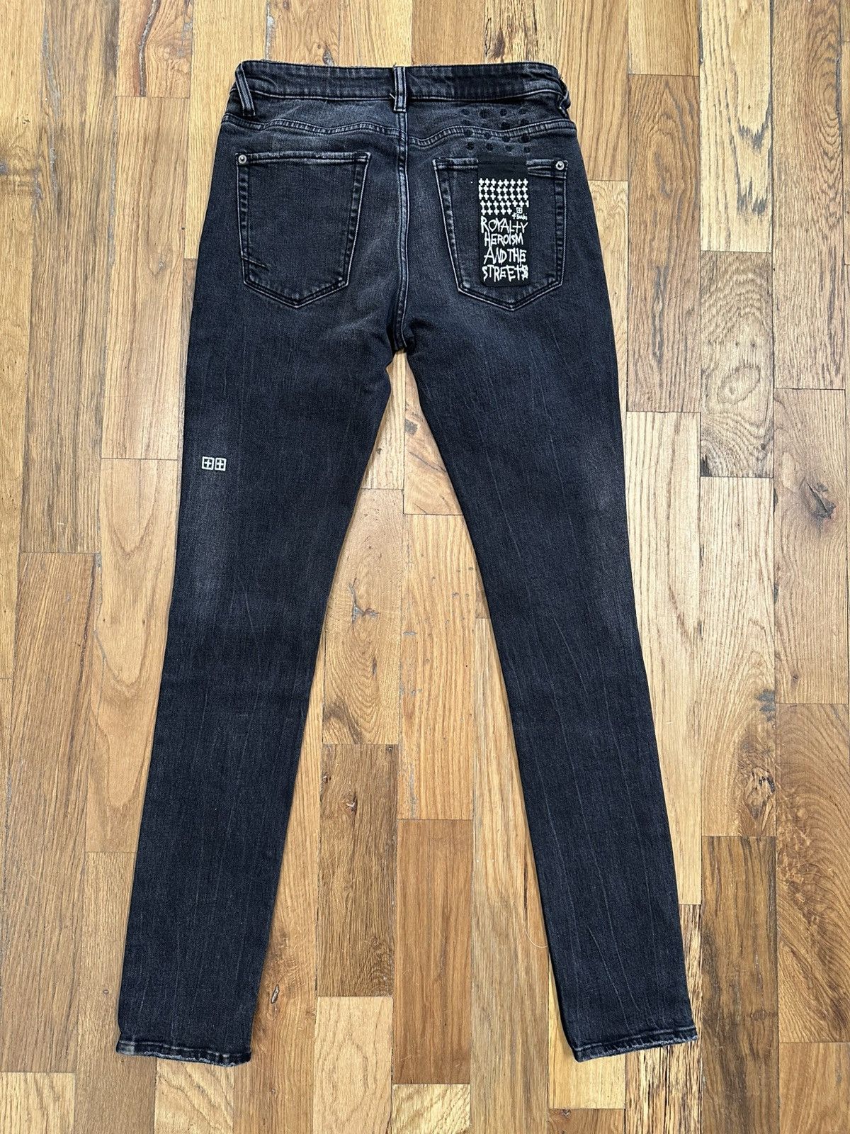 Ksubi Ksubi Plain Faded Black Denim Jeans Size 30 Size US 30 / EU 46 - 2 Thumbnail