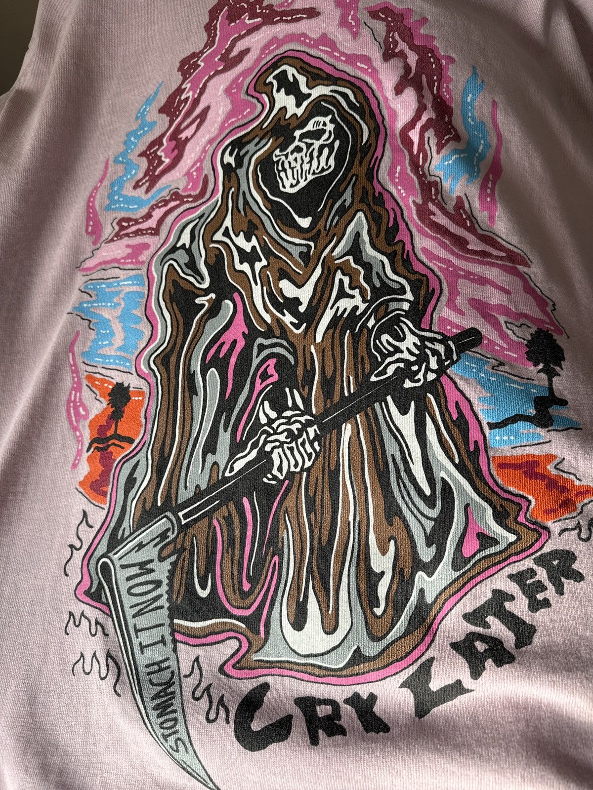 Warren Lotas Warren Lotas Crying Reaper T-Shirt XXL Size US XXL / EU 58 / 5 - 1 Thumbnail