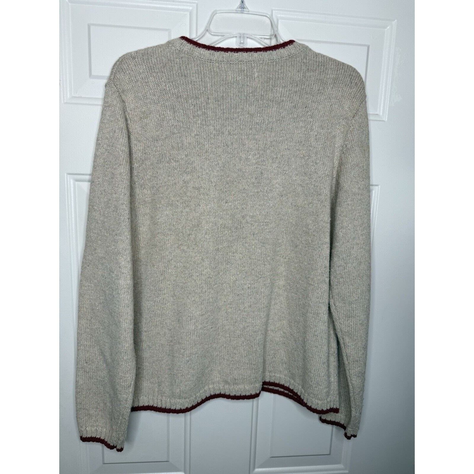 Croft & Barrow Croft & Barrow Cardigan Sweater Women’s Large Tan Zip Birds Size L / US 10 / IT 46 - 11 Thumbnail