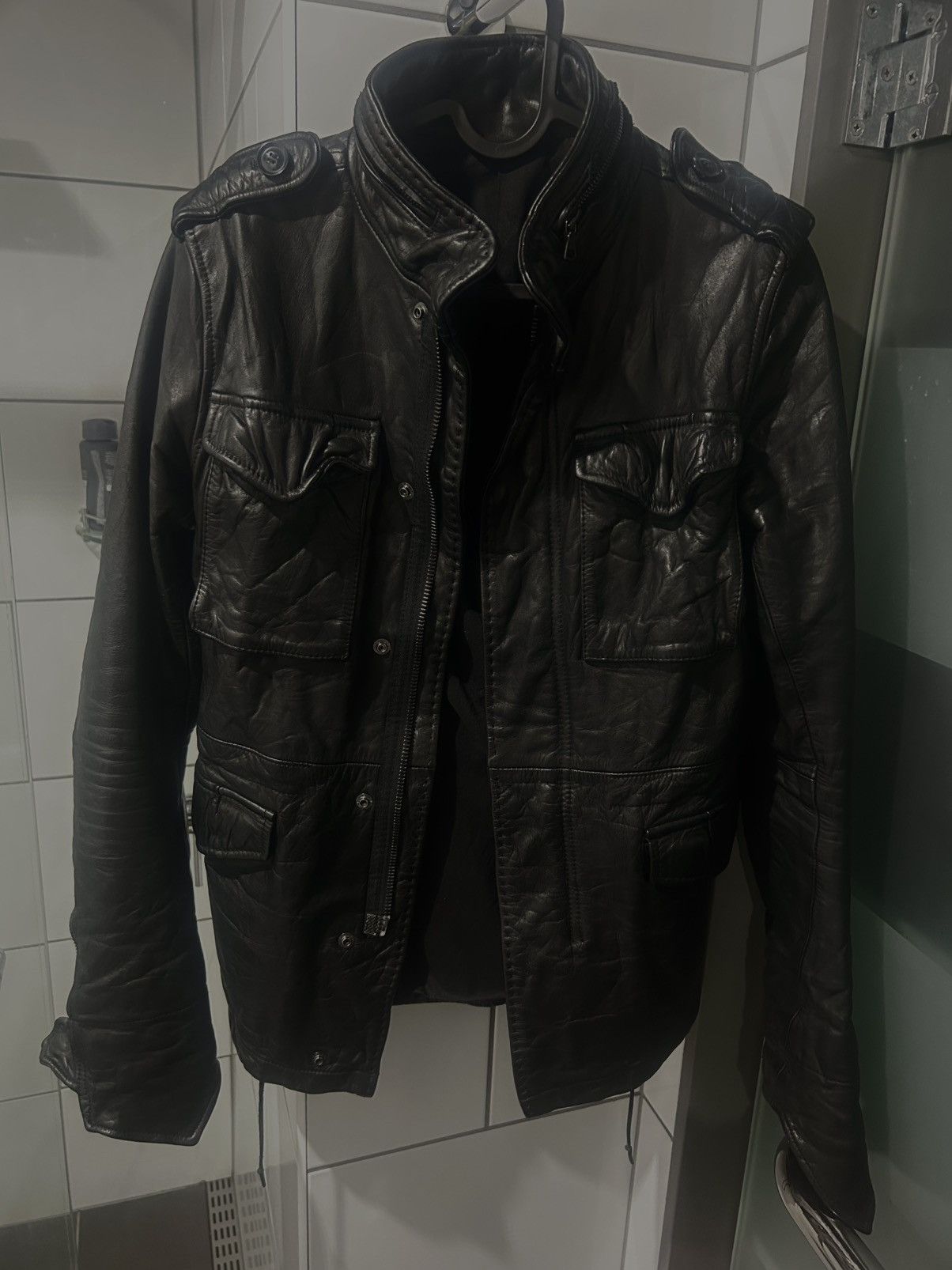 Japanese Brand ATTACK THE MIND 7 / OXHIDE / M65 JACKET Size US S / EU 44-46 / 1 - 1 Thumbnail