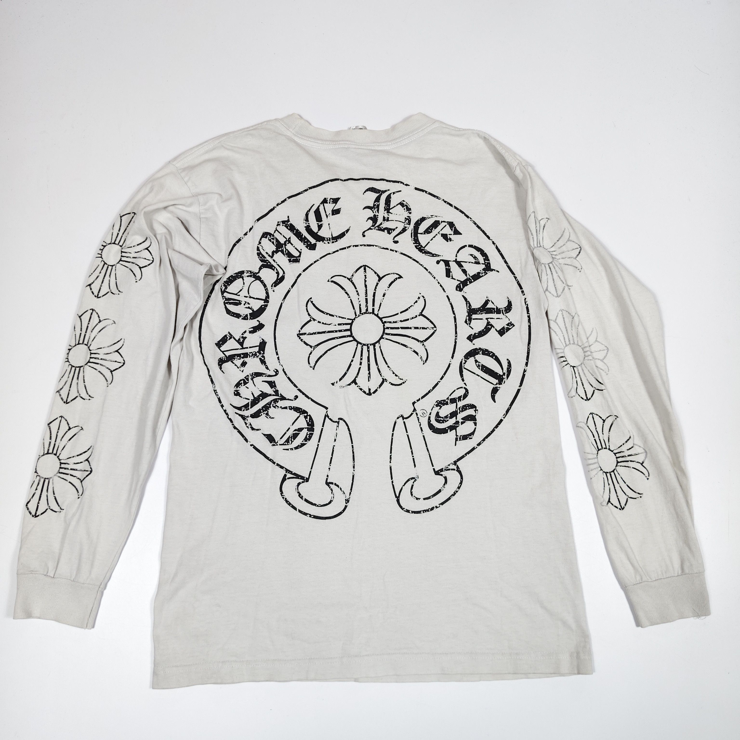 Chrome Hearts CHROME HEARTS Roller Skate Horse Shoe Jersey L/S T
