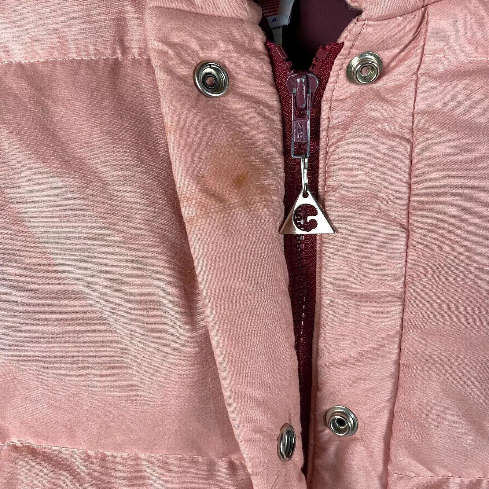 Vintage Vintage Gerry Down Jacket Women's Medium Pink Snap Full Size M / US 6-8 / IT 42-44 - 2 Thumbnail