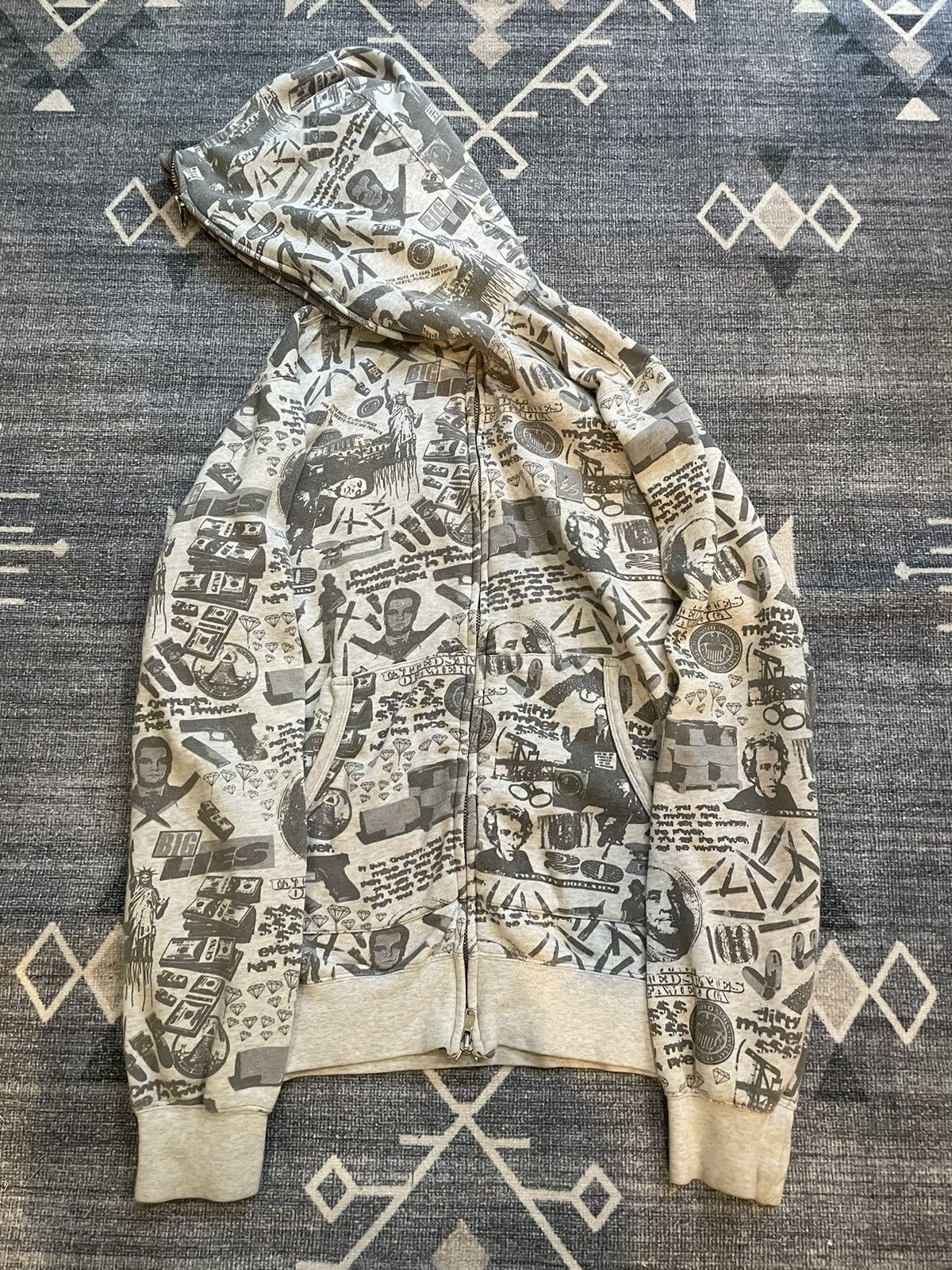eS Vintage super rare ès skateboarding dirty money sweatshirt Size US M / EU 48-50 / 2 - 2 Thumbnail