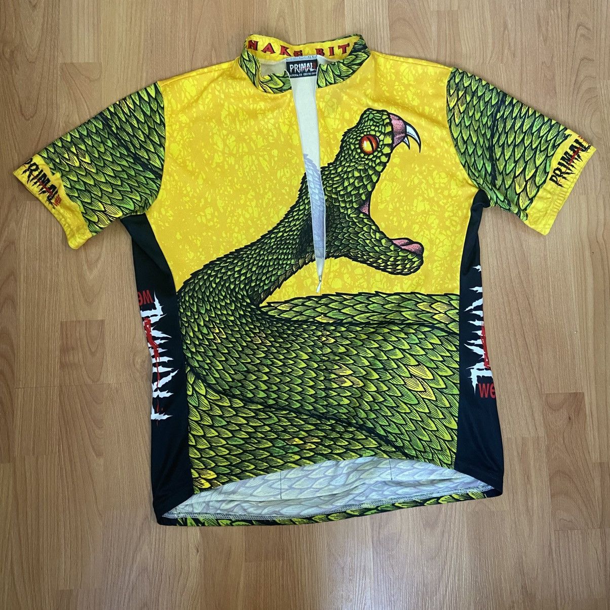 Vintage Primal Wear Snake Vintage 90s Y2K Bicycle Jersey Men’s XL Size US XL / EU 56 / 4 - 3 Thumbnail