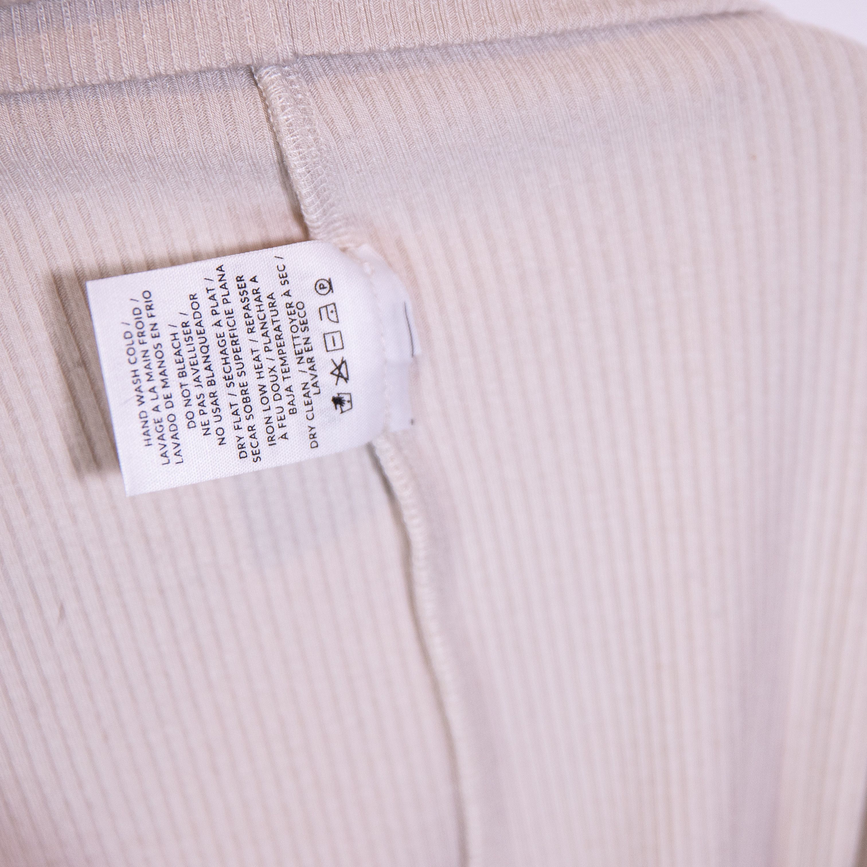 NAADAM NEW Naadam Rib Knit Stretch Movement V Size XL / US 12-14 / IT 48-50 - 3 Thumbnail