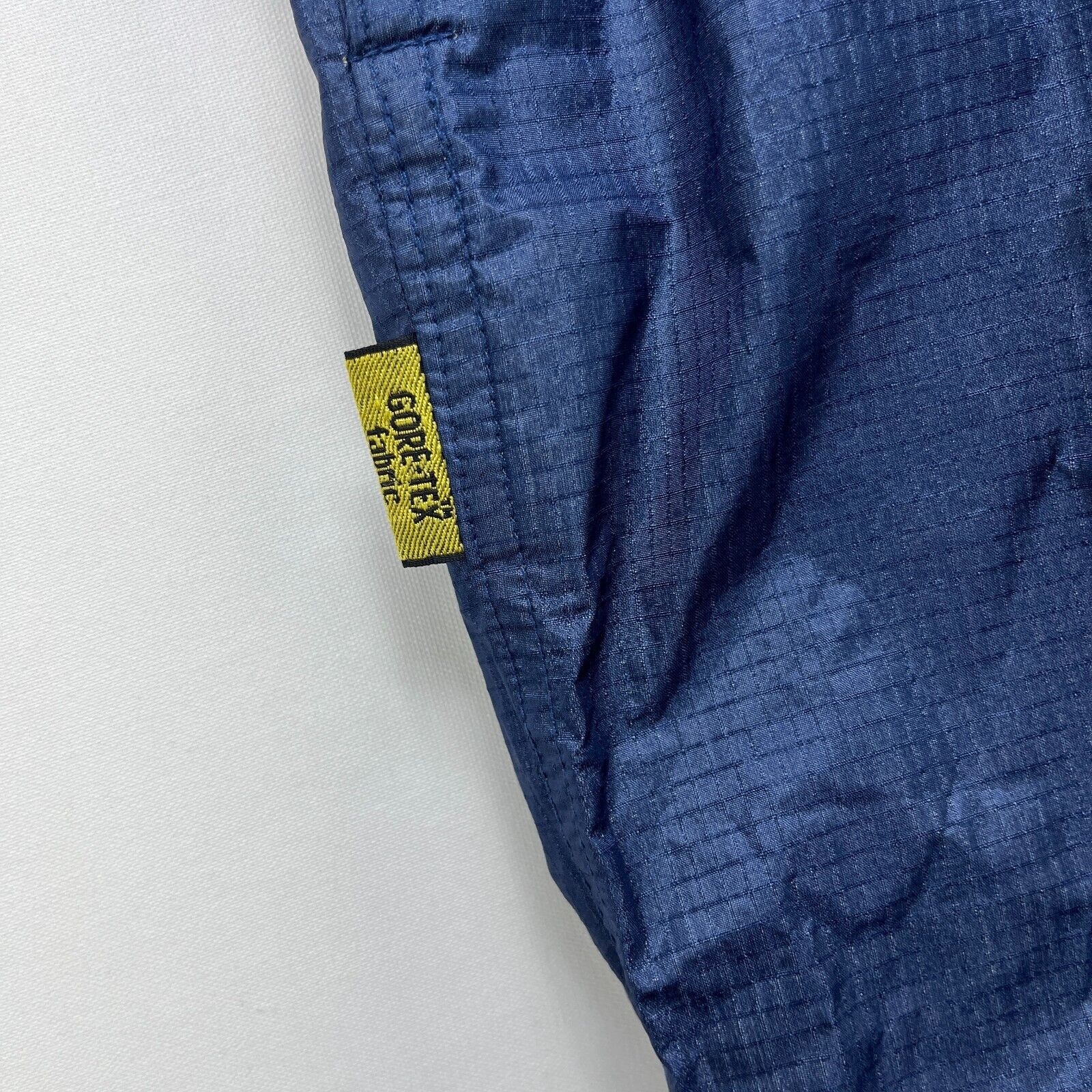 Asics × Vintage Vintage 90s Gore-Tex Asics Tiger Windbreaker XL Swishy Blue Size US 38 / EU 54 - 3 Thumbnail