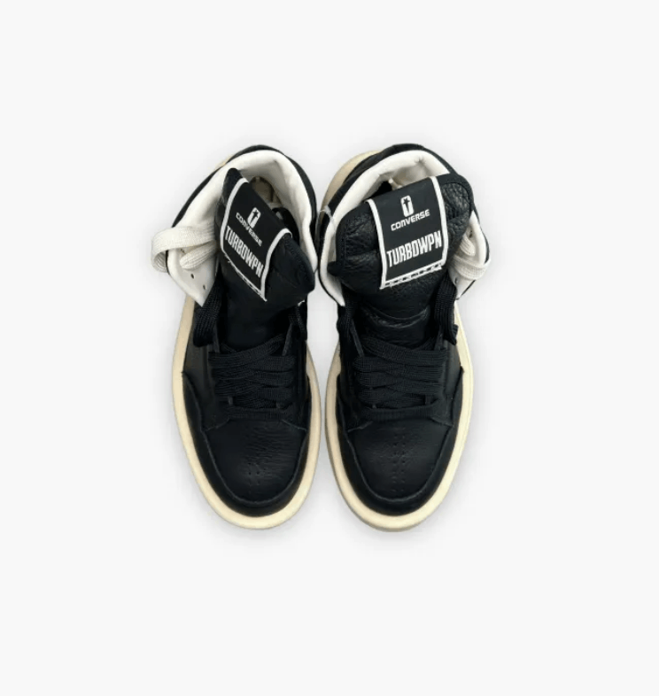 Rick Owens Rick Owens TURBOWPN Black High Top Size US 7 / EU 40 - 2 Thumbnail