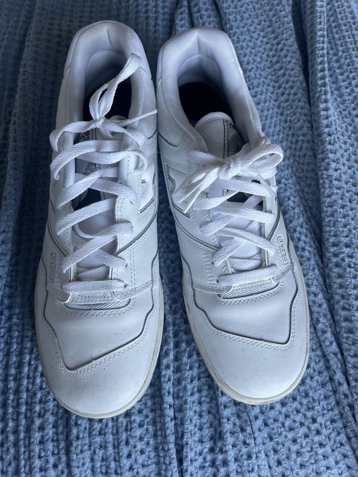 New Balance New Balance 550 white Size US 12 / EU 45 - 3 Thumbnail