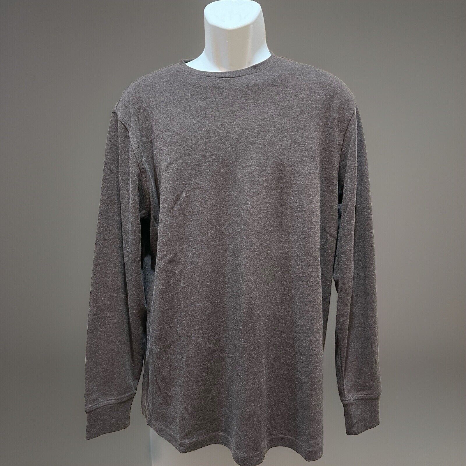 Saddlebred Saddlebred Carbon T Shirt Mens M Grey Crew Tee Long Sleeve Size US M / EU 48-50 / 2 - 1 Thumbnail