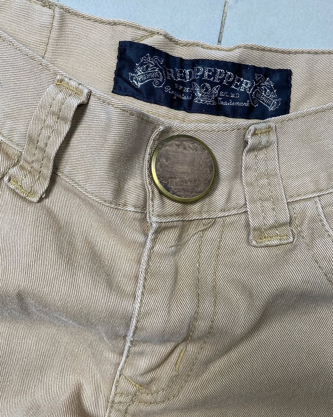 Japanese Brand Y2K Red Pepper Japanese Jeans Size US 33 - 5 Thumbnail