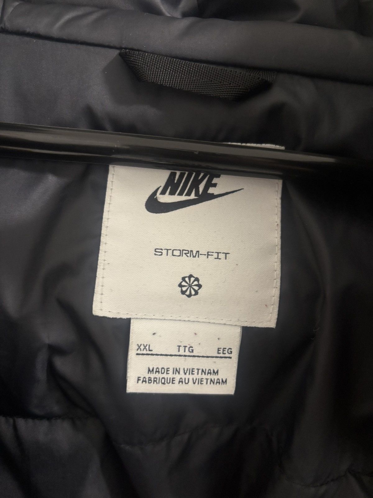 Nike Black nike puffer Size US XXL / EU 58 / 5 - 3 Thumbnail