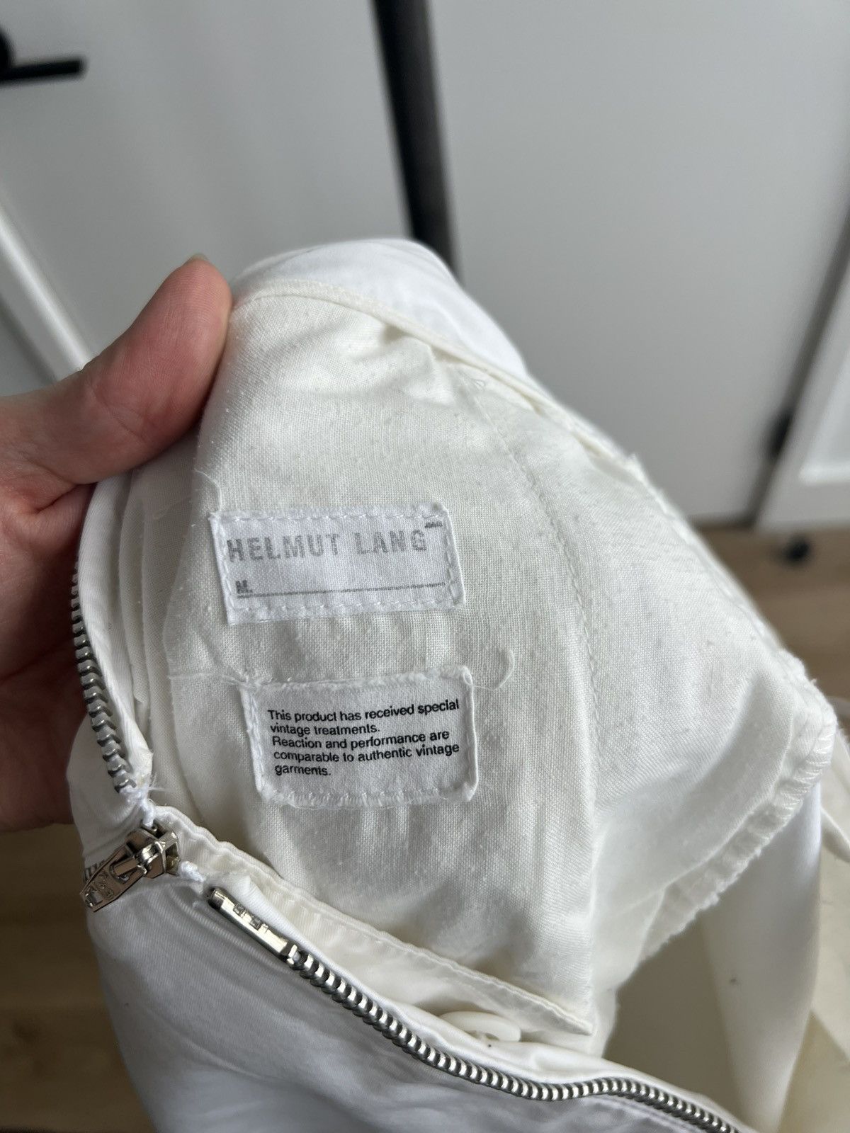 Helmut Lang AW99 White Flight Cargo Pants Size US 30 / EU 46 - 8 Thumbnail