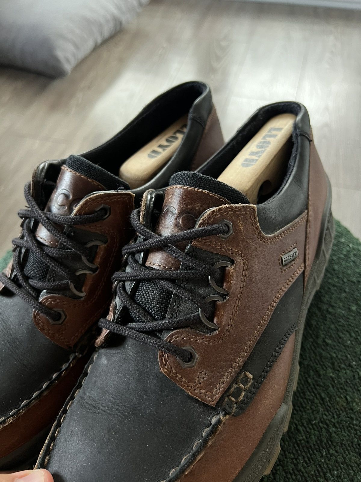 Ecco Vintage Ecco Gore-Tex Leather Casual Old Money GTX Boots Size US 11.5 / EU 44-45 - 15 Thumbnail