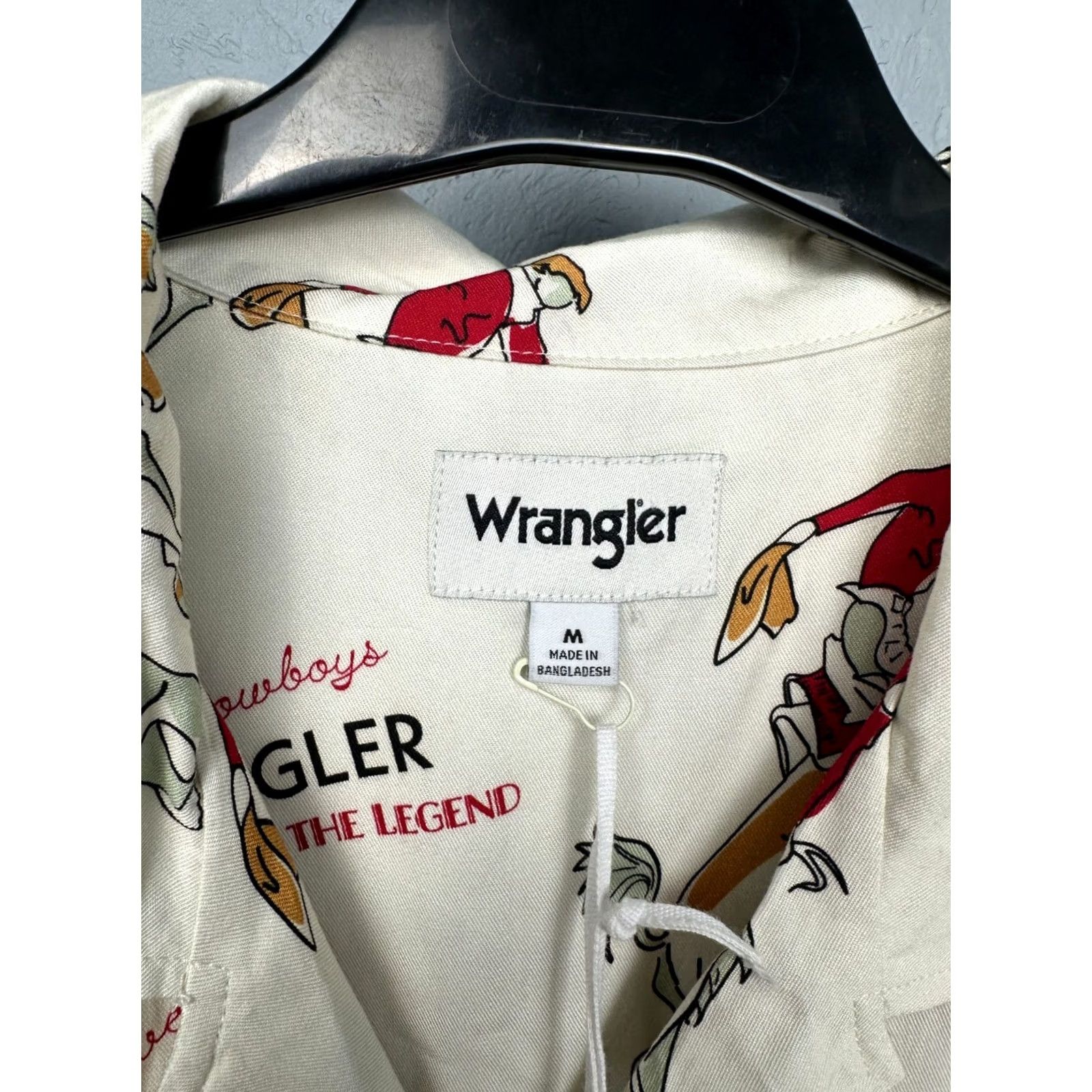 Wrangler Wrangler Shirt Hawaiian Resort Shirt M Mens Button-Up Short Sleeve Multicolor Graphic Print Pockets 60s Size US M / EU 48-50 / 2 - 4 Thumbnail