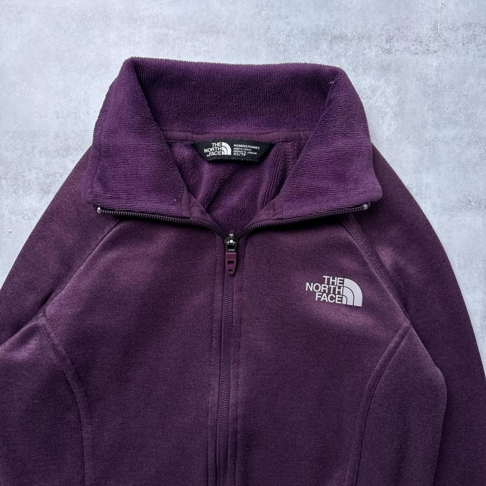 The North Face Y2K The North Face 00s Purple Zip Up Jacket Size XS / US 0-2 / IT 36-38 - 3 Thumbnail