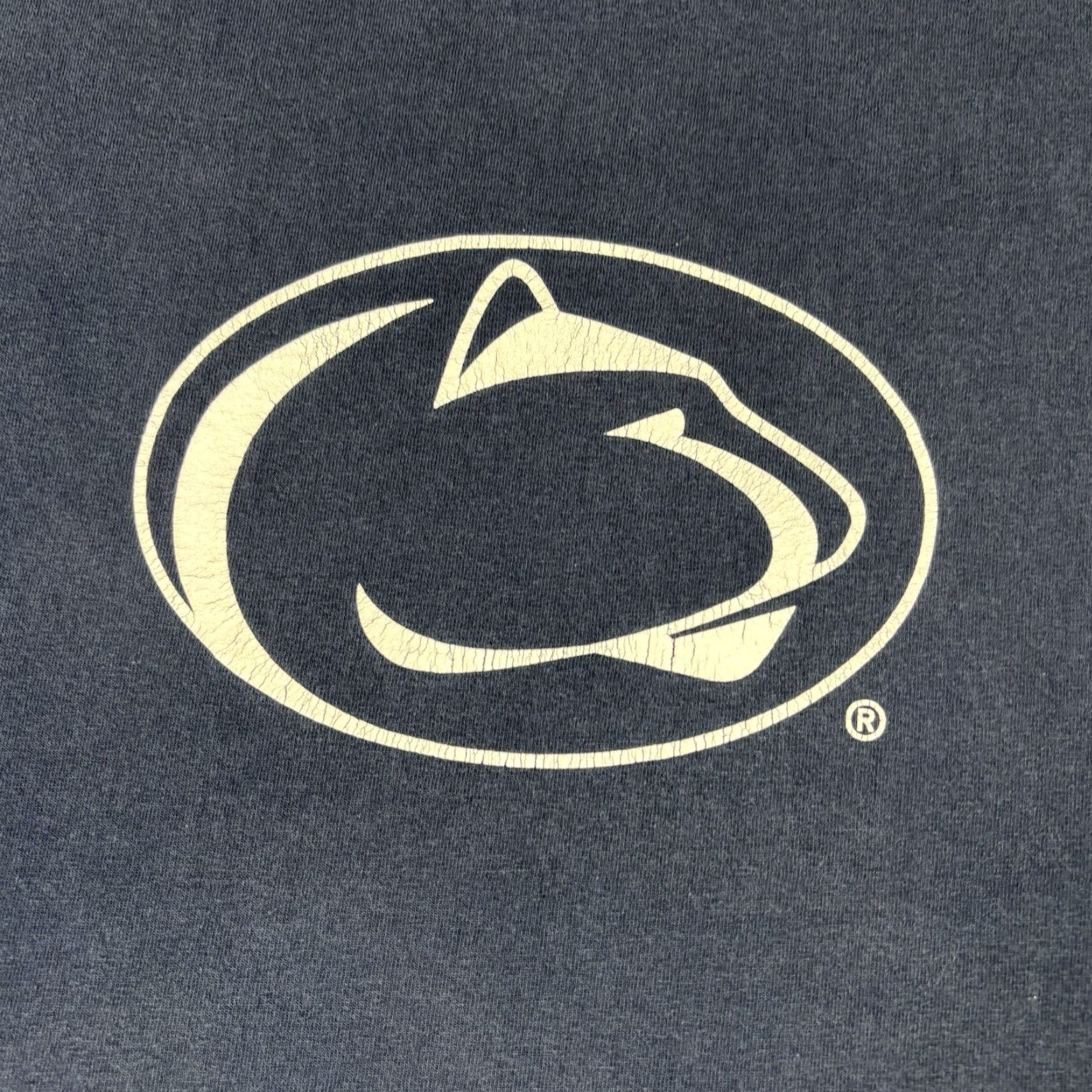 Penn VINTAGE Penn State Nittany Lions T Shirt Navy Blue 90s XL Men Crew Neck Short Sleeve Cotton Size US XL / EU 56 / 4 - 6 Thumbnail