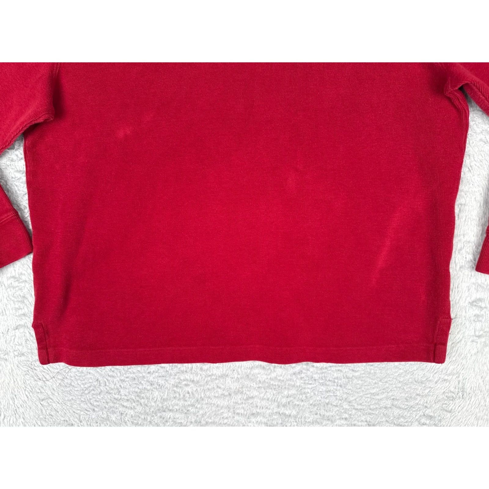 Polo Ralph Lauren Polo Ralph Lauren Sweater Shirt Men L Red 1/4 Zip Mock Neck Long Sleeve Cotton Knit Size US L / EU 52-54 / 3 - 5 Thumbnail
