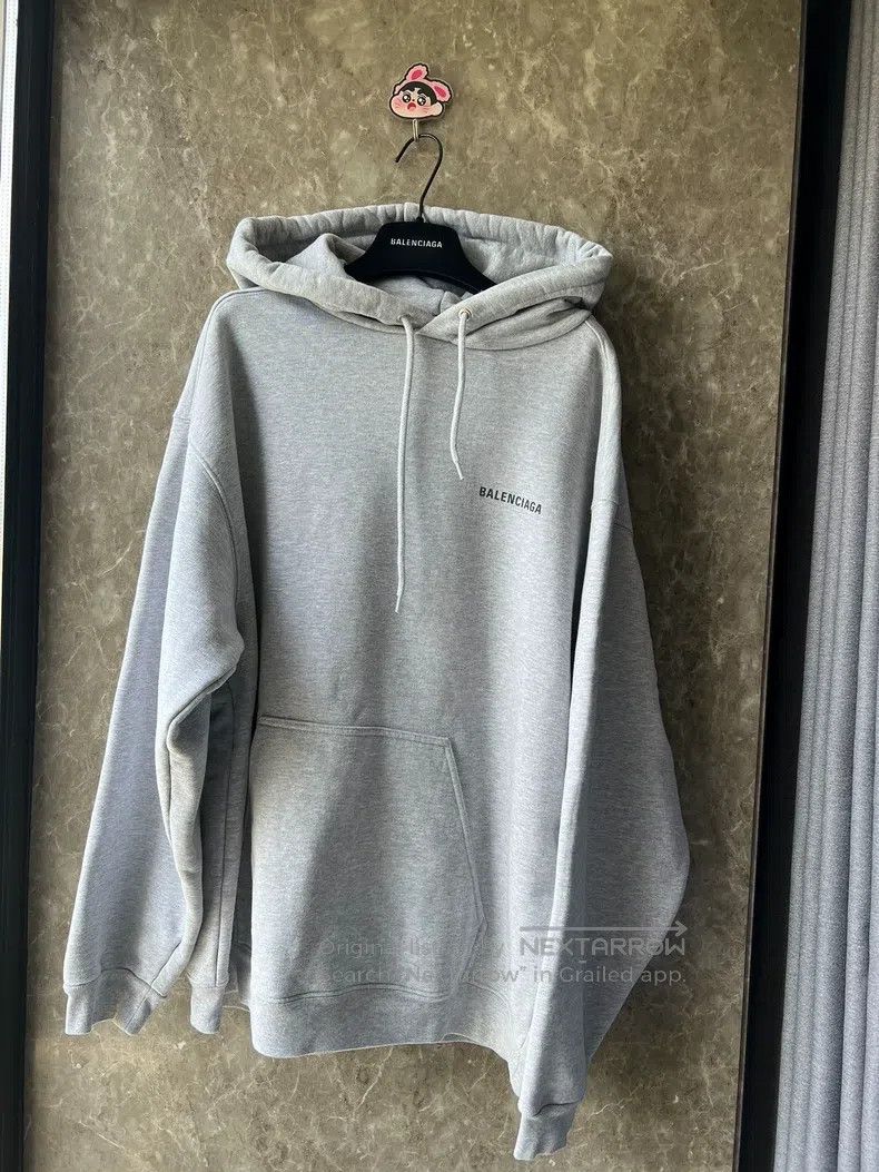 Balenciaga Balenciaga Front and Back Logo Hoodie S Size US S / EU 44-46 / 1 - 1 Thumbnail