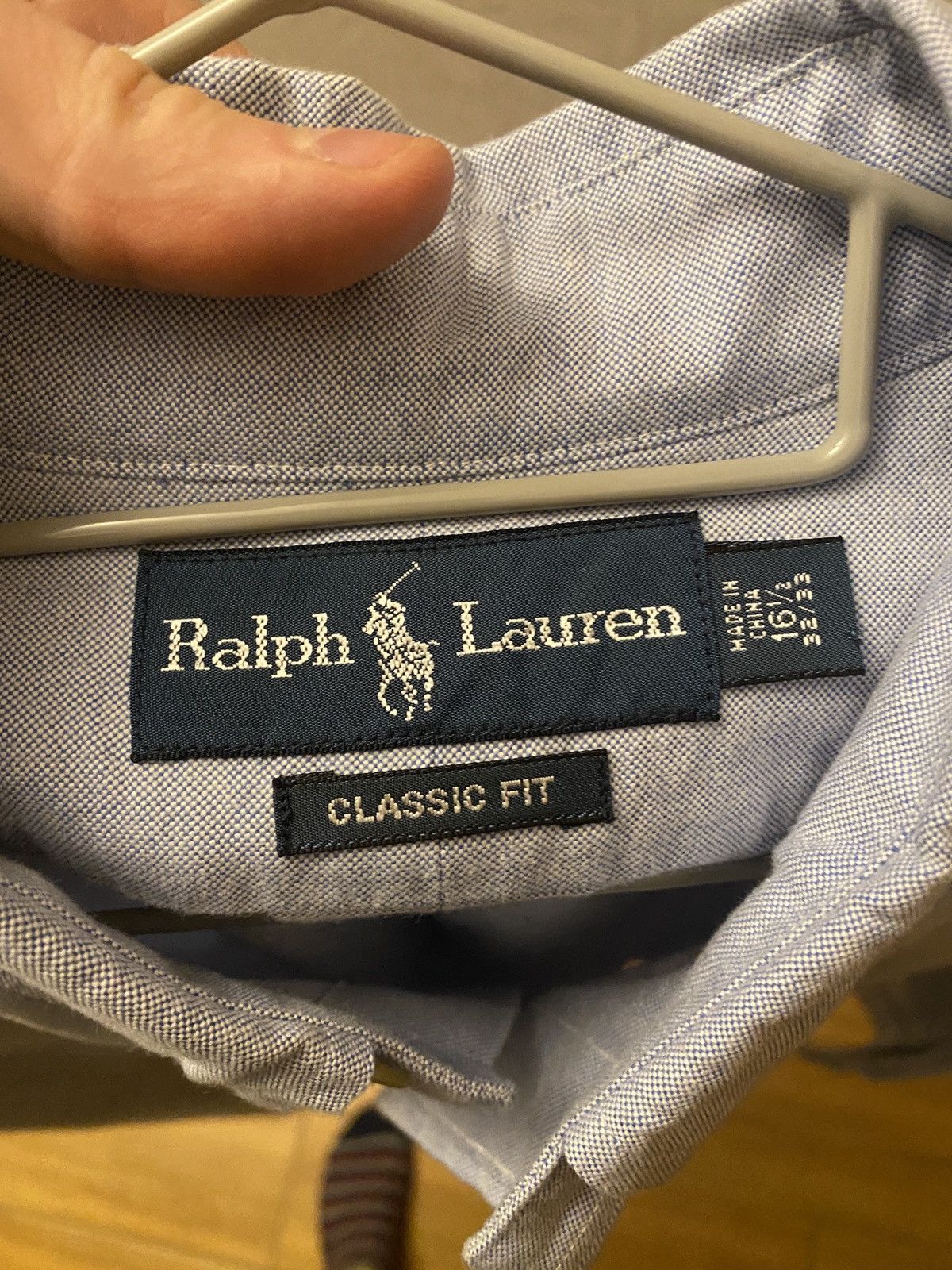 Polo Ralph Lauren Ralph lauren mini pony oxford blue shirt button up Size US XL / EU 56 / 4 - 2 Thumbnail