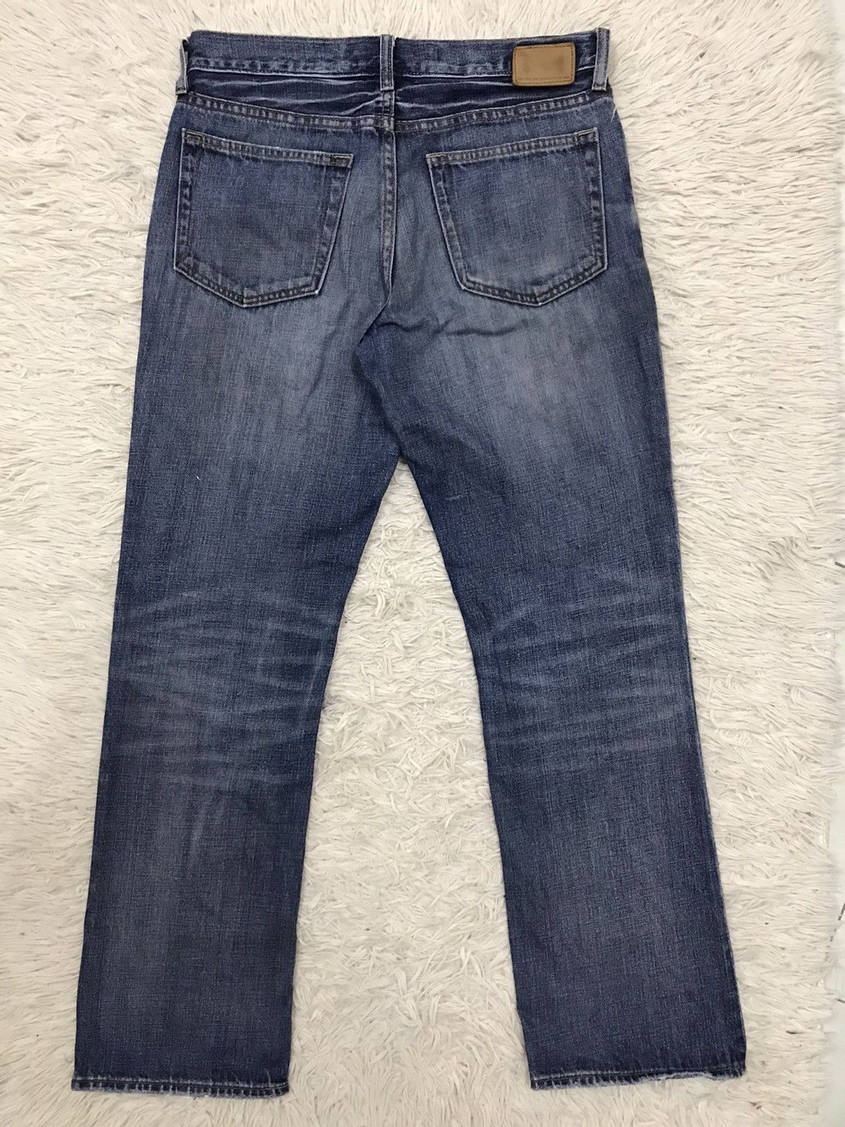 Gap Gap Patchwork Design Straight Fit Denim Jeans Size US 30 / EU 46 - 2 Thumbnail