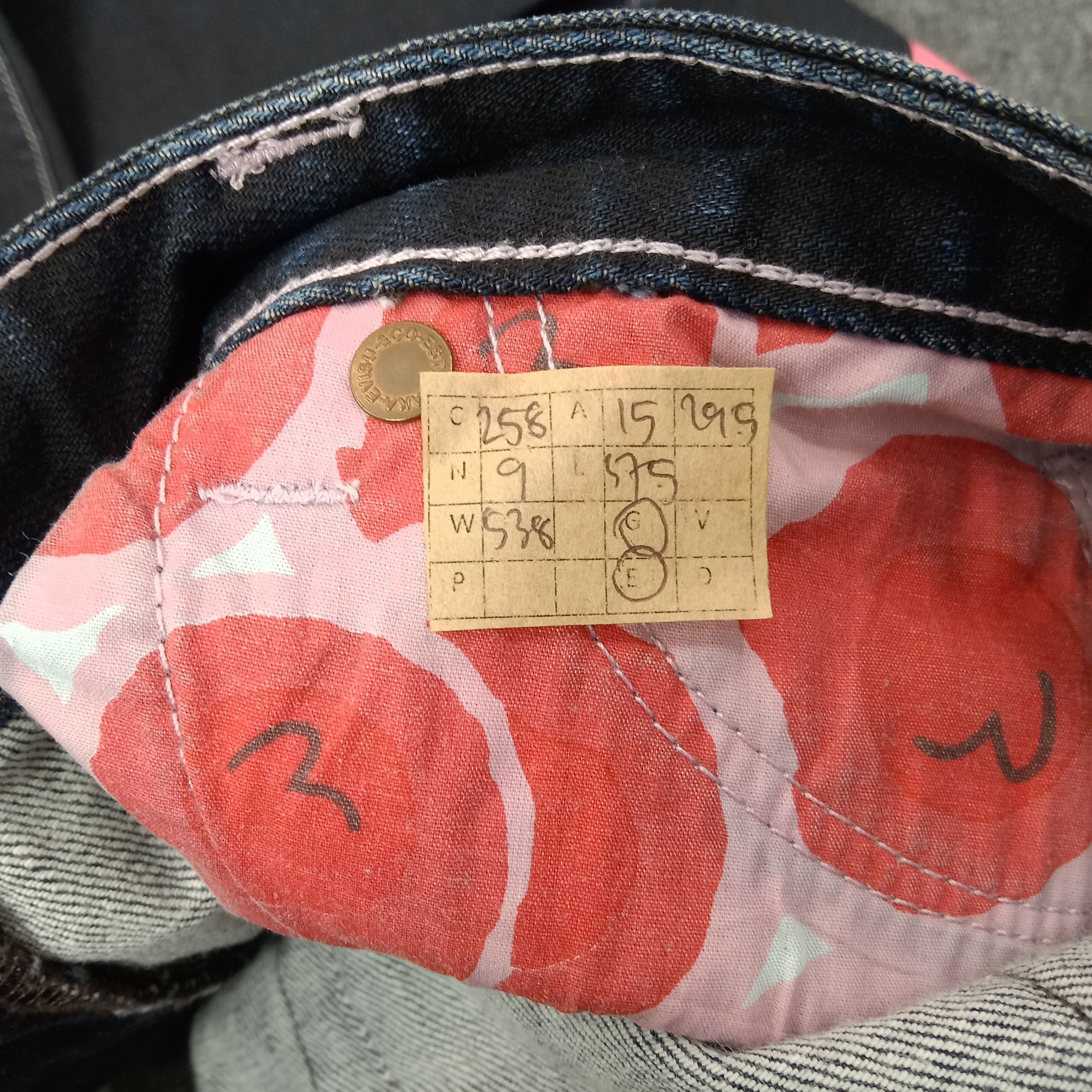 Evisu Evisu Japanese Brand Daicock Custom Art Denim Jeans C258N9 Size 30" / US 8 / IT 44 - 16 Thumbnail
