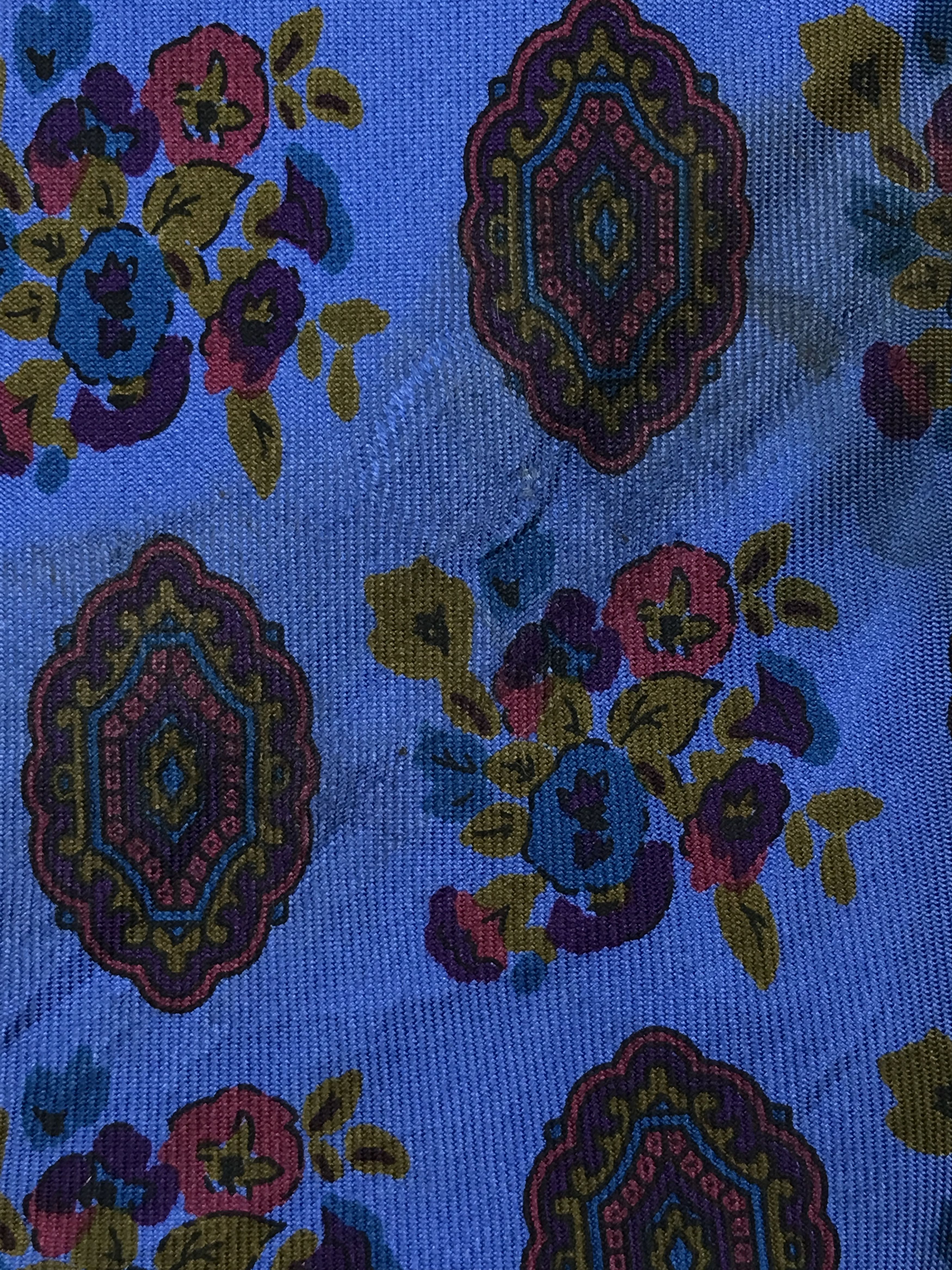 Vintage Vintage Morabito Silk Necktie Size ONE SIZE - 10 Thumbnail