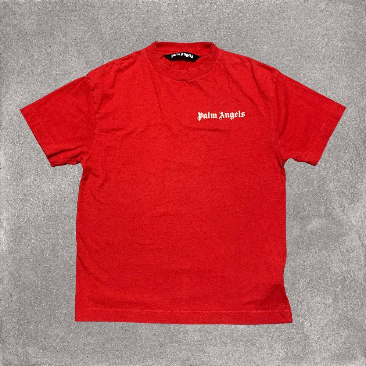 Palm Angels Palm Angels Medium Classic Logo Red Tee Size US M / EU 48-50 / 2 - 1 Thumbnail