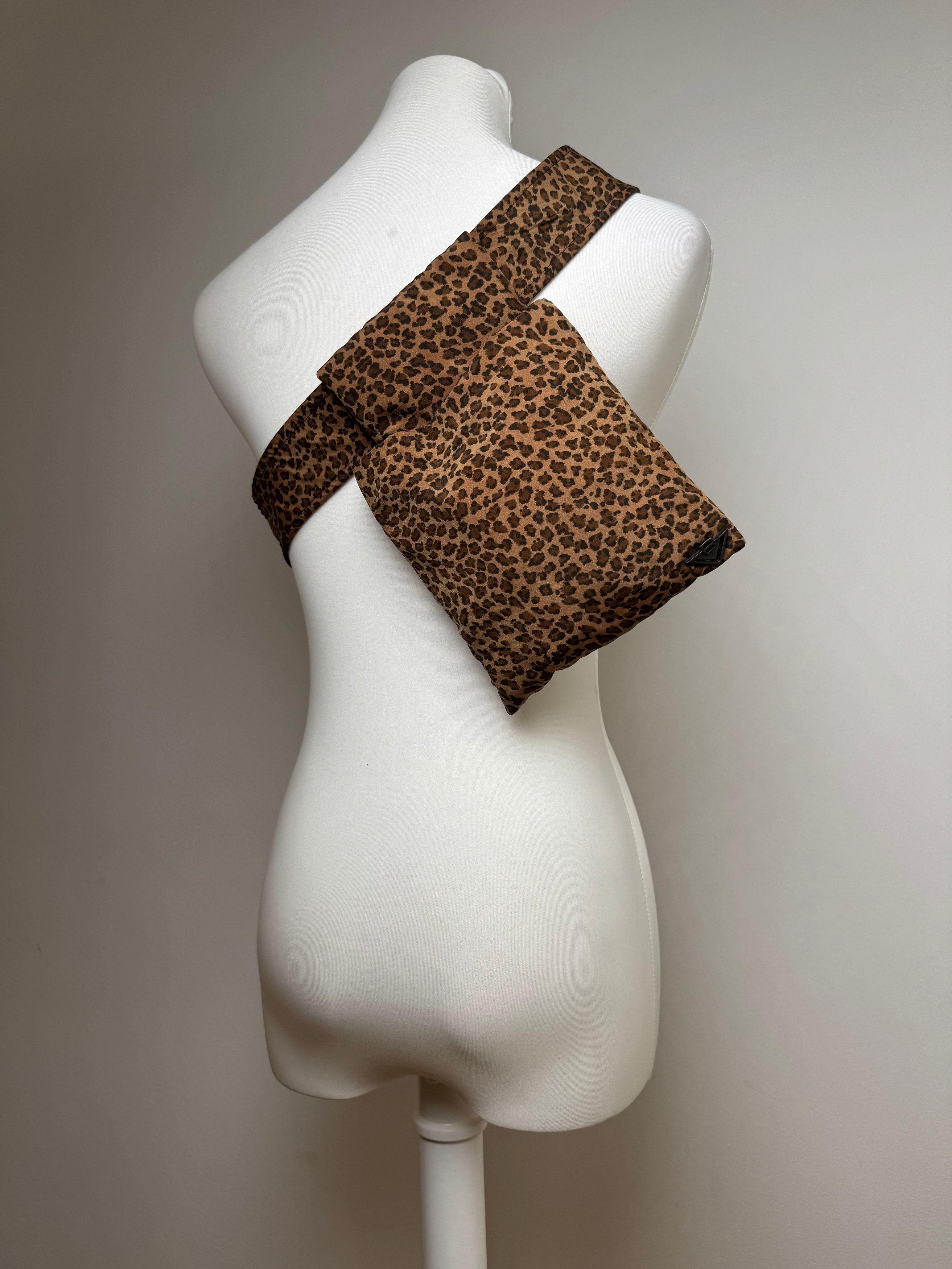 Bottega Veneta Vintage Leopard Bum Bag Brown Size ONE SIZE - 1 Thumbnail