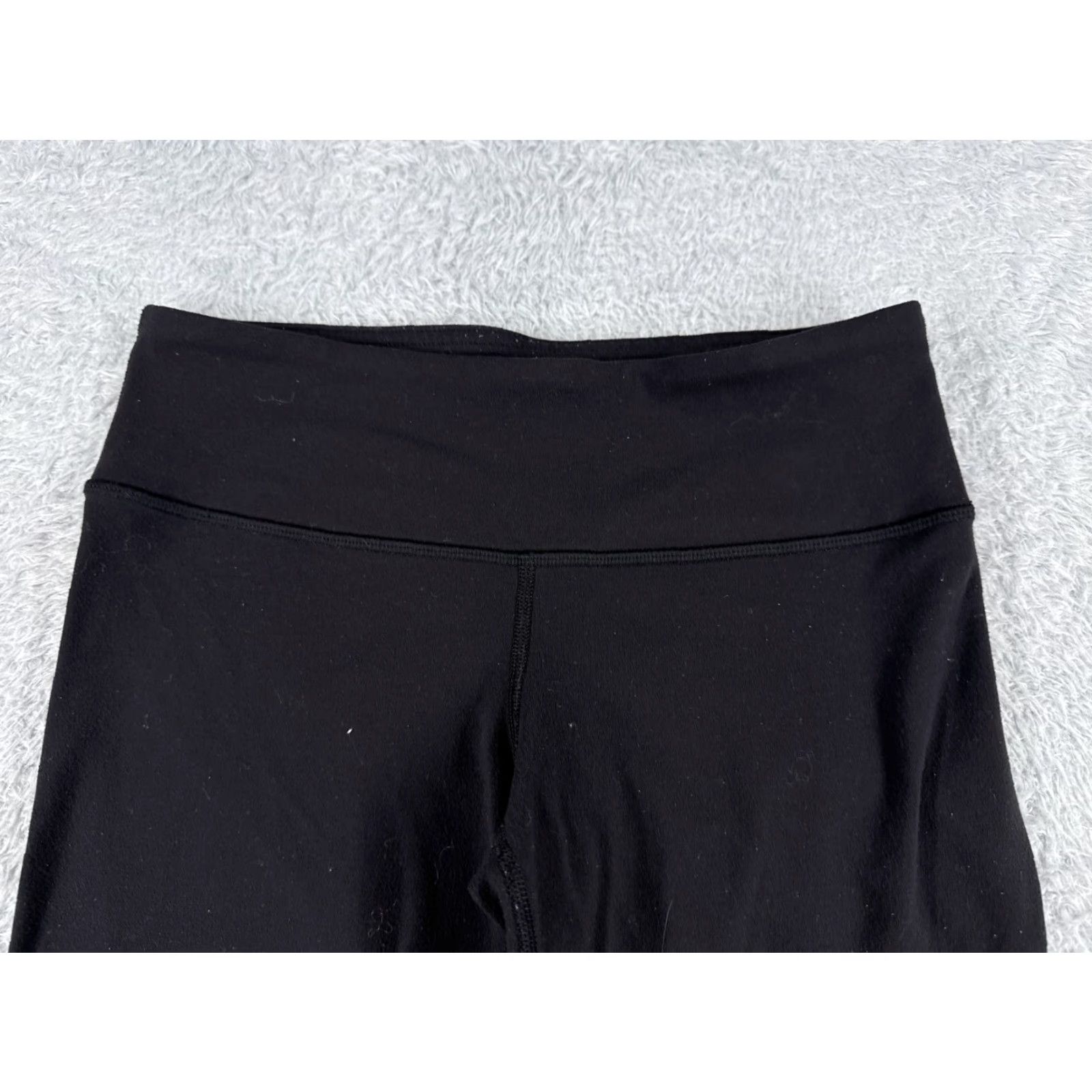 Lululemon Lululemon Wunder Under Pants Womens 6 Black 21" Inseam Cropped Stretch Yoga Activewear High Rise Gym Straight Read Me Size 28" / US 6 / IT 42 - 4 Thumbnail