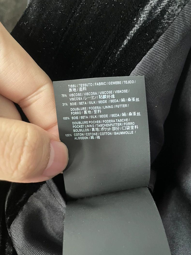 Saint Laurent Paris Saint Laurent Paris Black velvet suit jacket-2506 Size US S / EU 44-46 / 1 - 4 Thumbnail