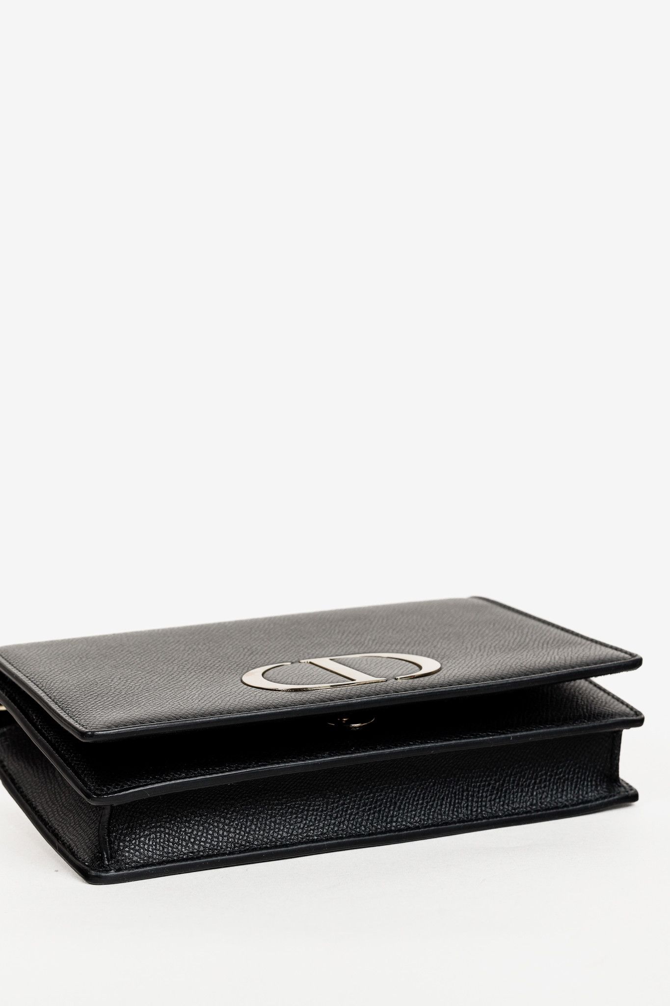 Dior Christian Dior 30 Montaigne Black Leather 2-in-1 Pouch Size ONE SIZE - 5 Thumbnail