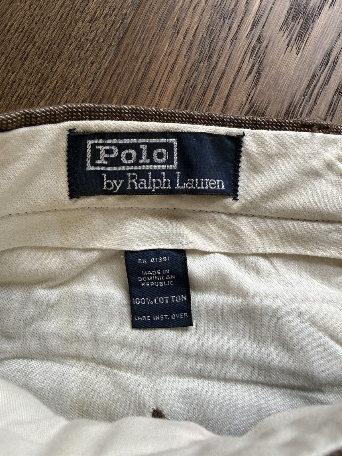 Polo Ralph Lauren Vintage 90s Polo Ralph Lauren Woven Dress Pants Size US 38 / EU 54 - 2 Thumbnail