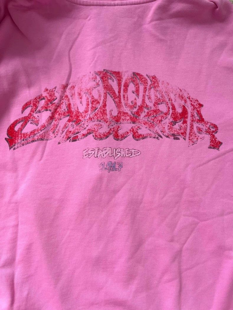 Balenciaga Balenciaga Disaster Flame Hoodie Size US S / EU 44-46 / 1 - 4 Thumbnail